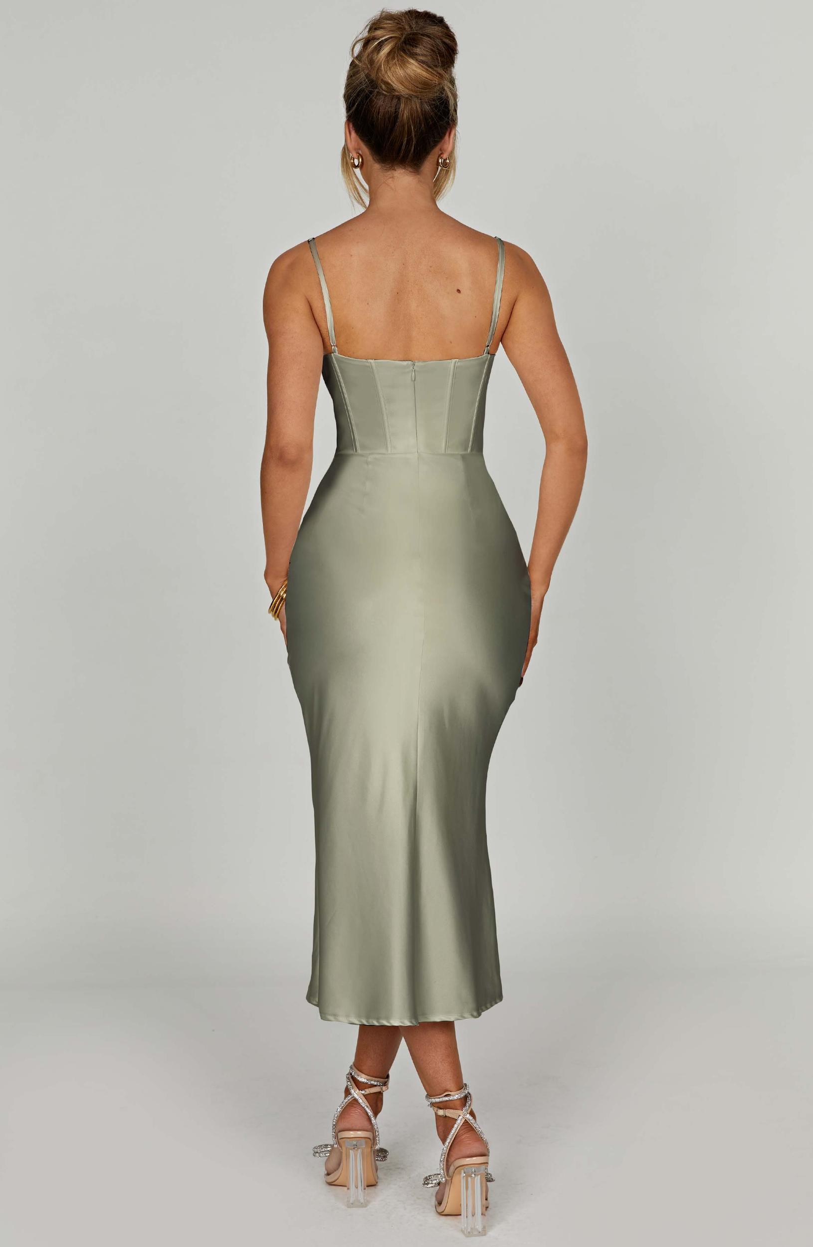 Farrah Midi Dress - Sage Product Image