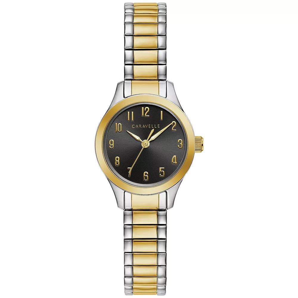 Caravelle by Bulova Womens Two-Tone Expansion Band Watch - 45L185 Two Tone Product Image