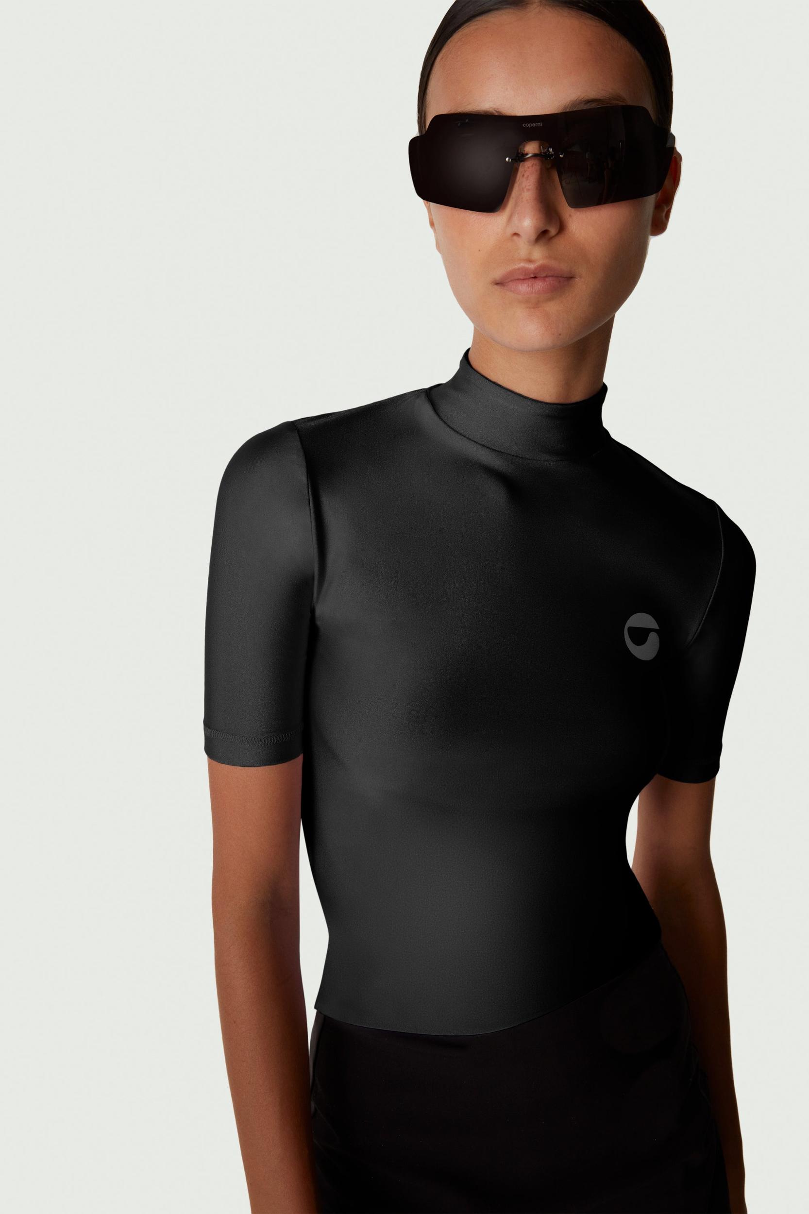 High Neck Fitted Top Product Image