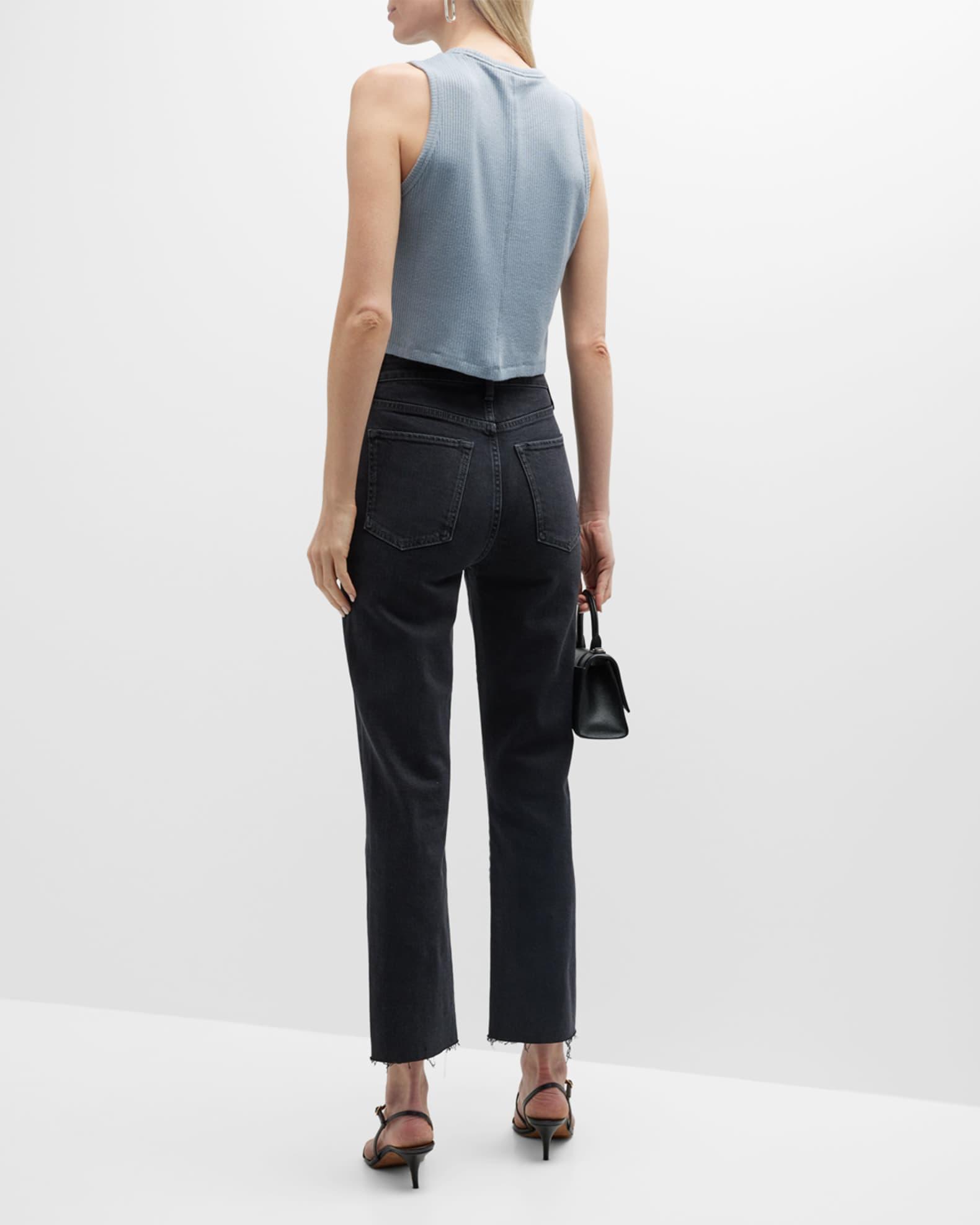 Ms. Hawn High Rise Crop Loose Skinny Jeans Product Image