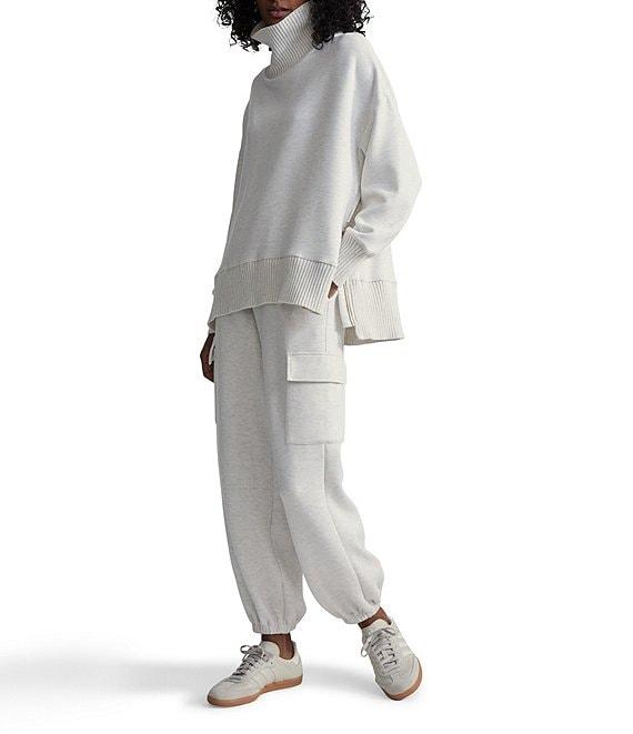 Varley Barker Knit High Turtleneck Long Sleeve Sweater Product Image