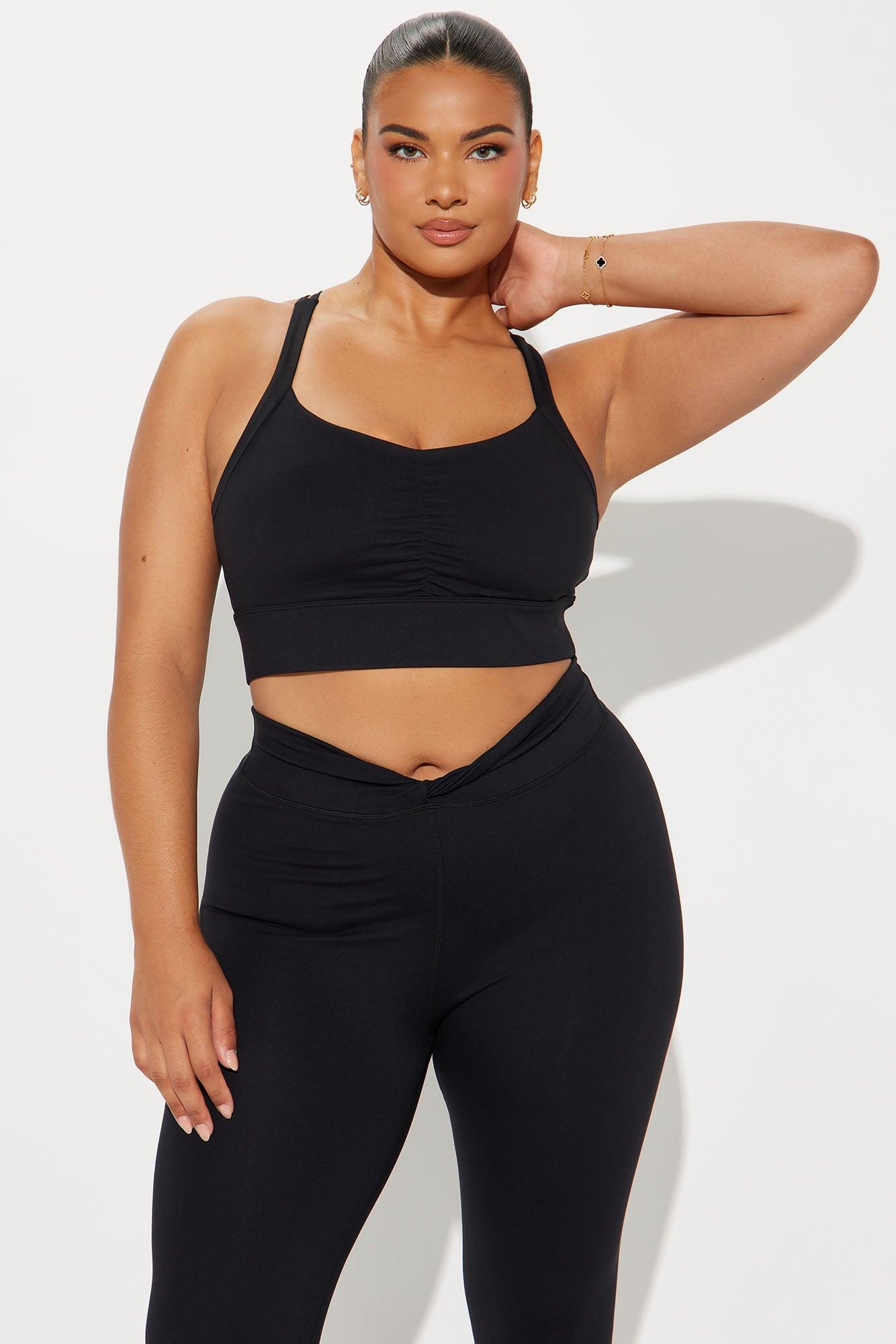 Blaze Super Soft Sports Bra - Black Product Image