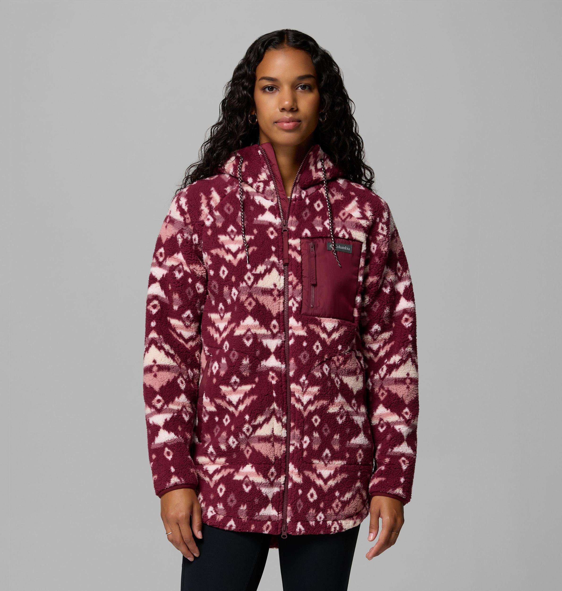 Columbia Womens Winter Warmth Printed Full Zip Hoodie- Product Image