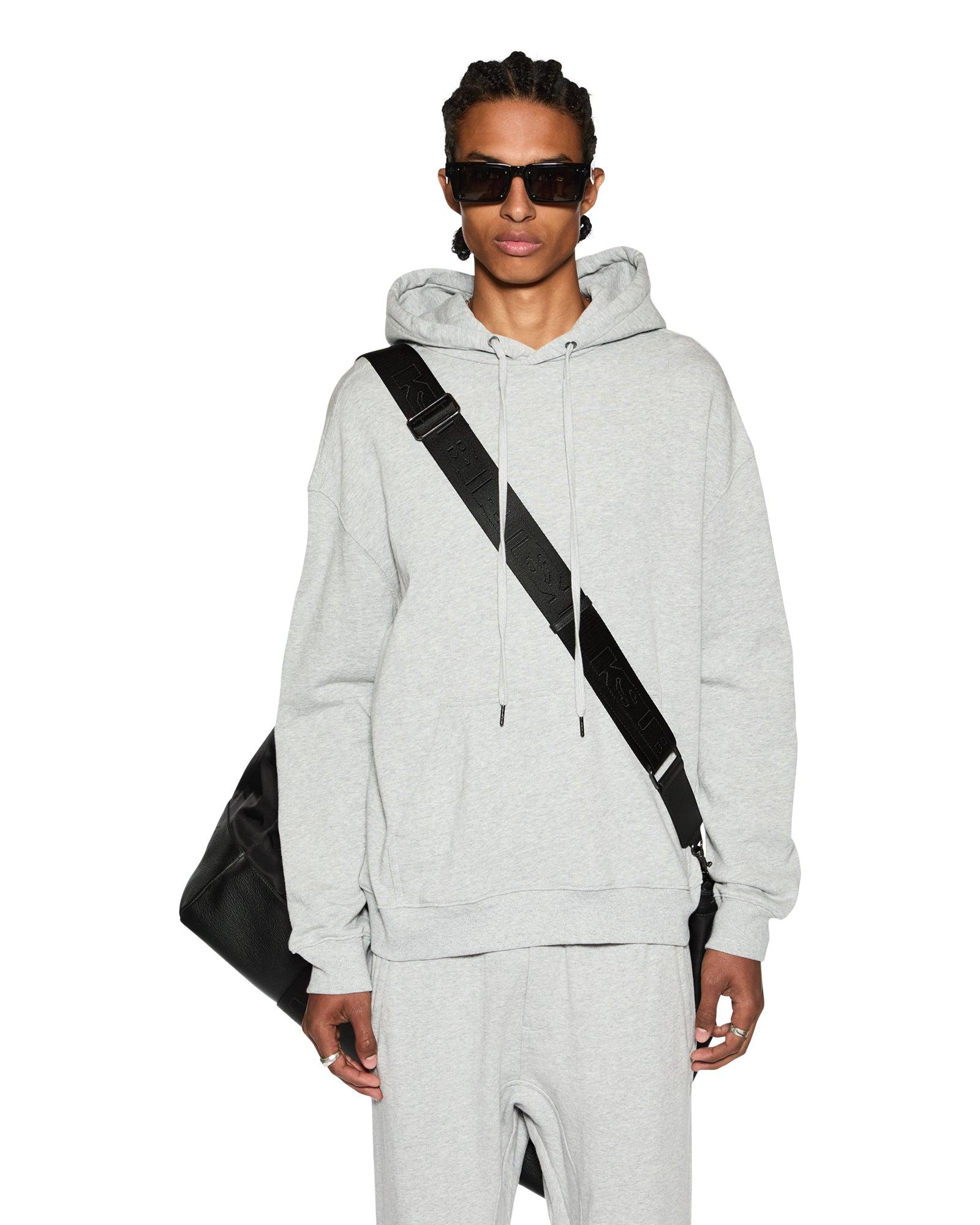 4 X 4 BIGGIE HOODIE GREY MARLE Male Product Image