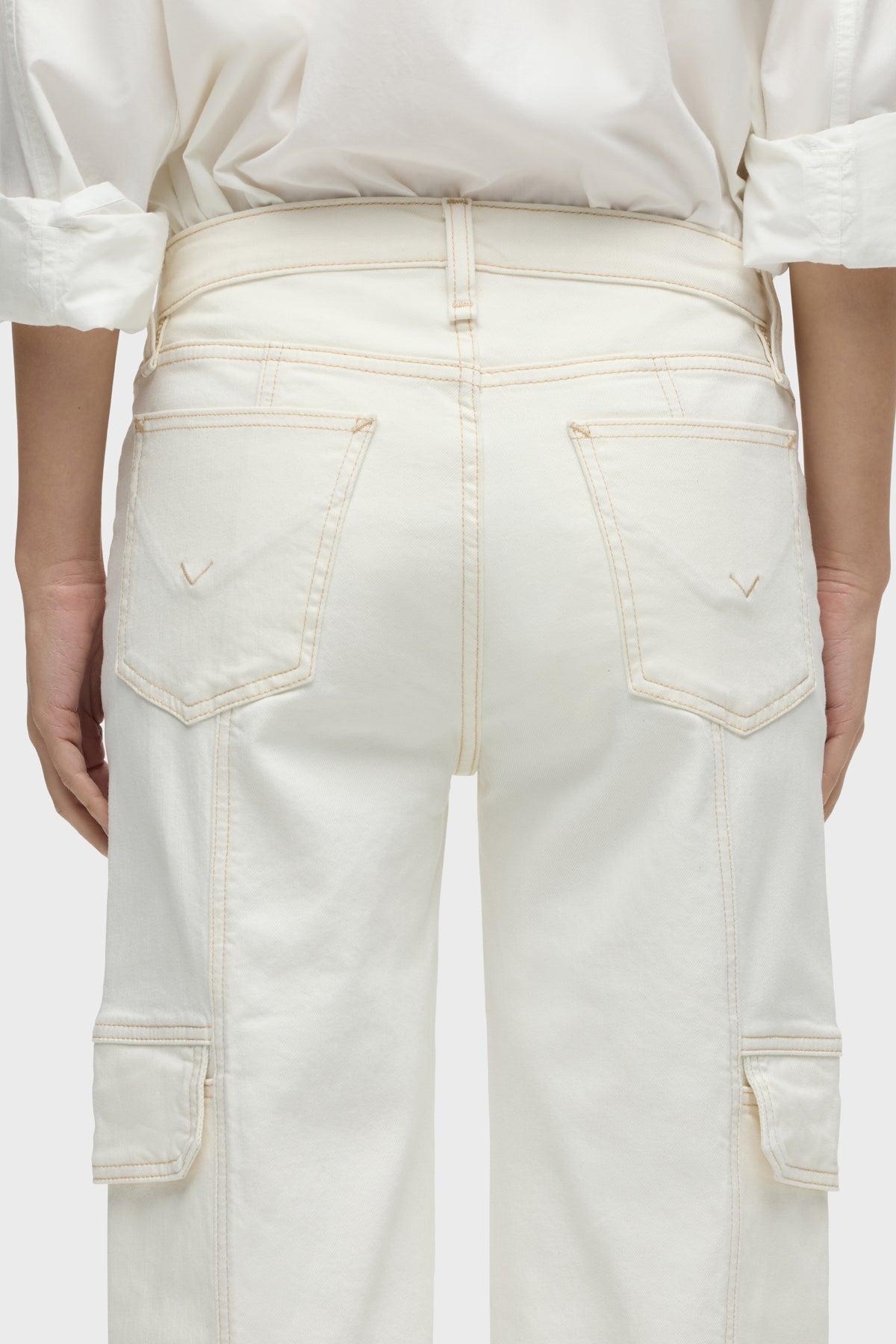 Rosie High-Rise Seamed Cargo Jean Female Product Image