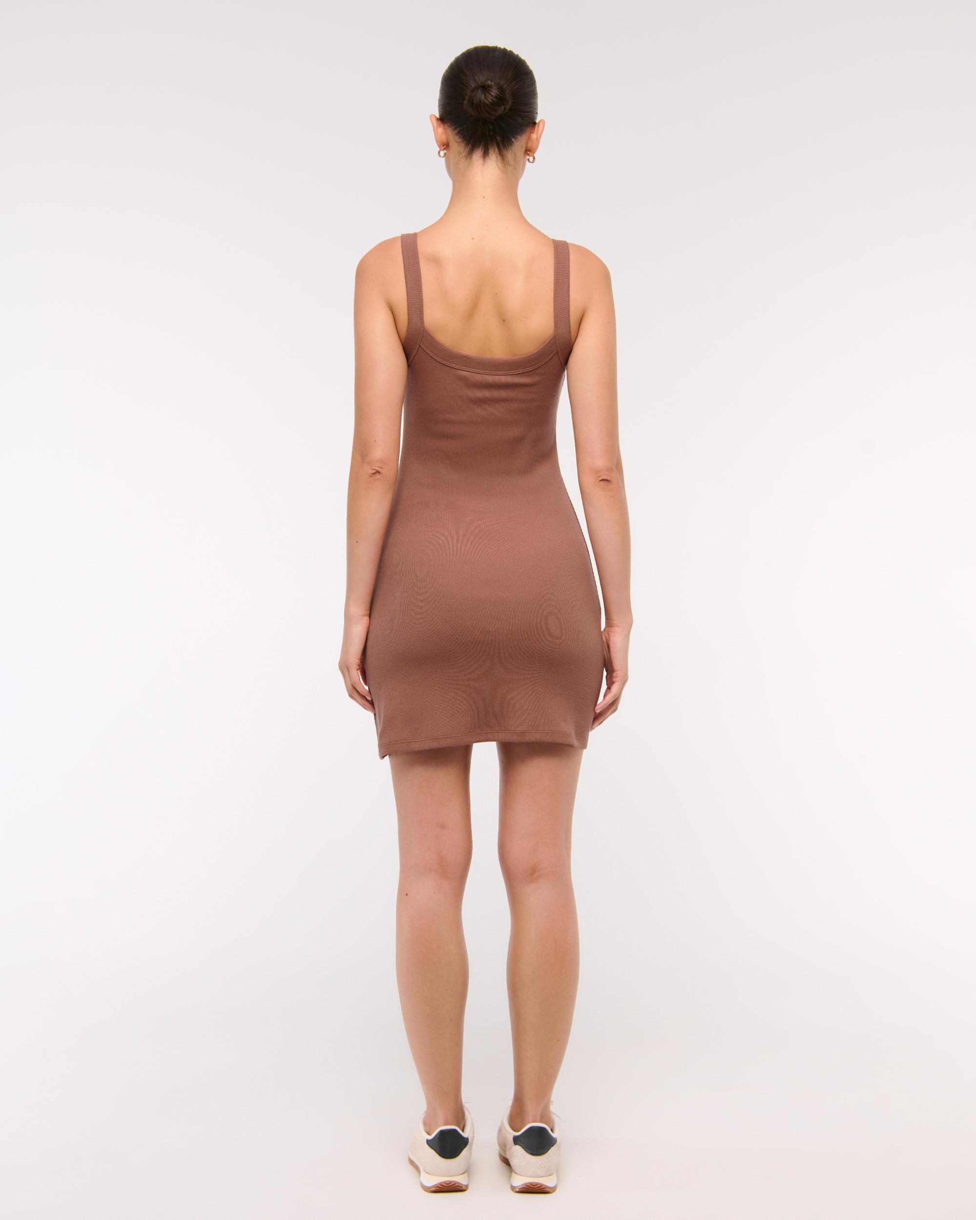 Bra-Free Essential 90s Rib Mini Dress Product Image