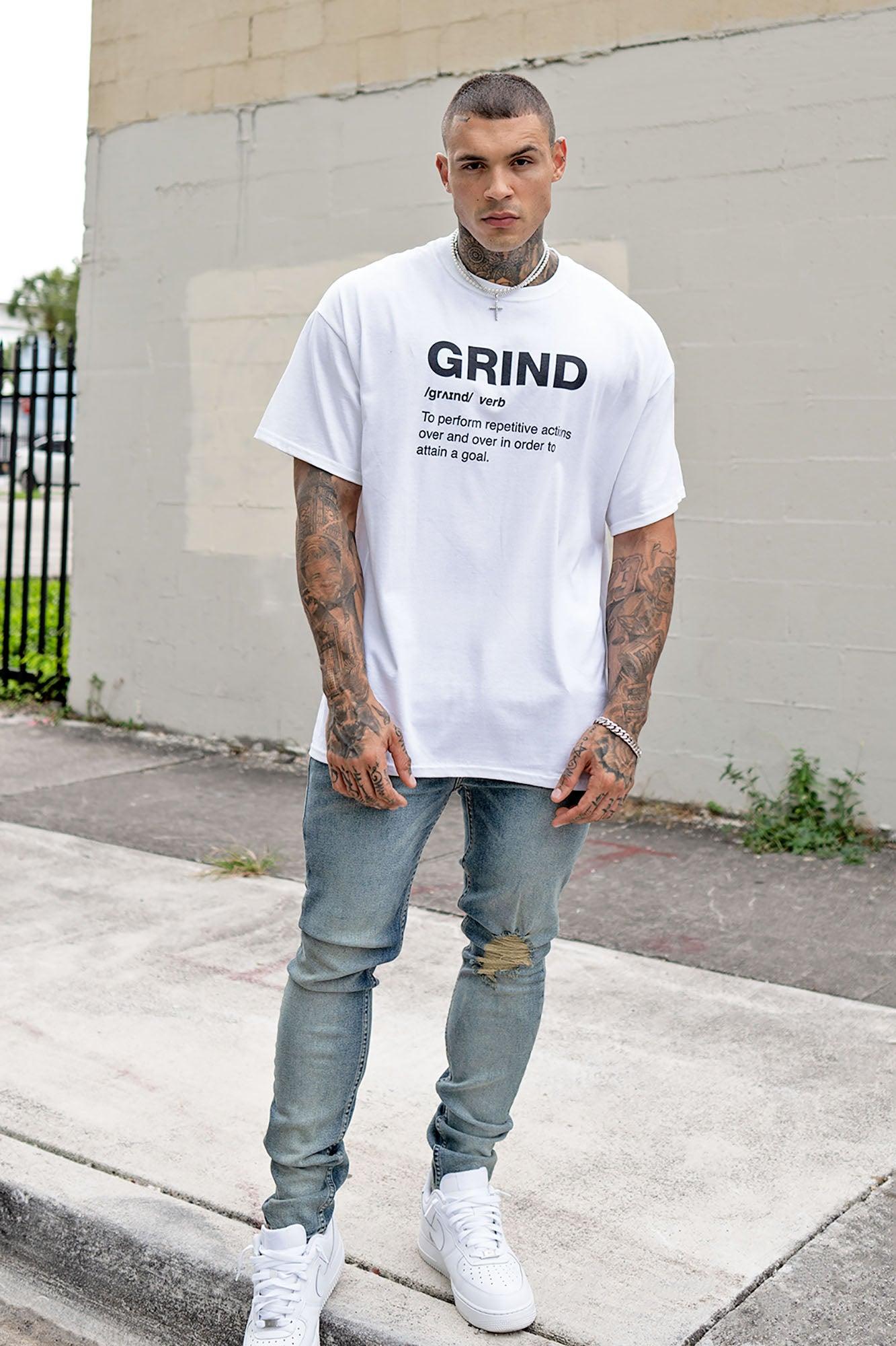 Take No L's Skinny Jean - Vintage Blue Wash Product Image