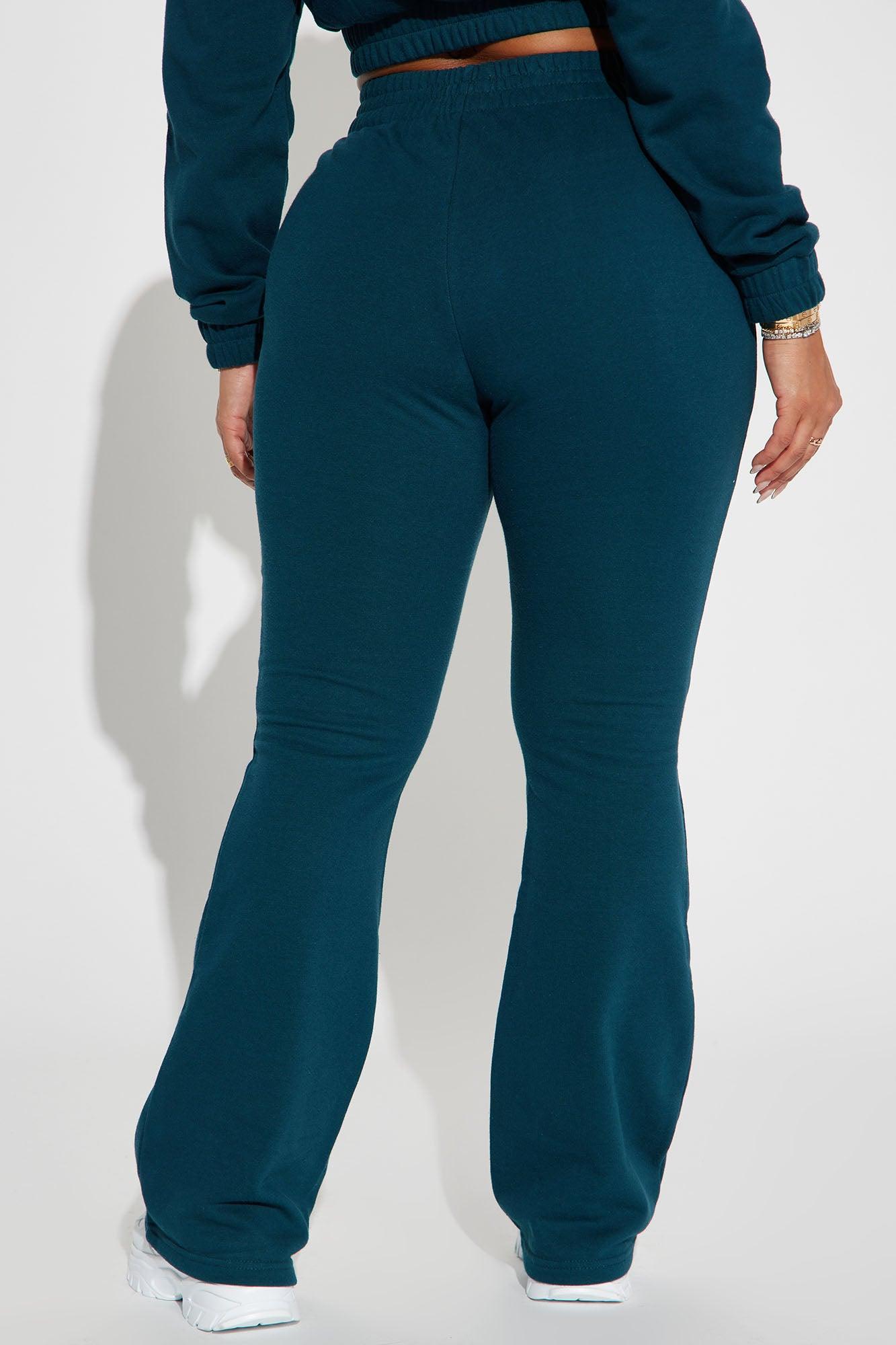 Give It Away Lounge Flare Pant - Hunter Product Image