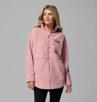 Columbia Womens Columbia Lodge Sherpa Full Zip Fleece Jacket- Product Image