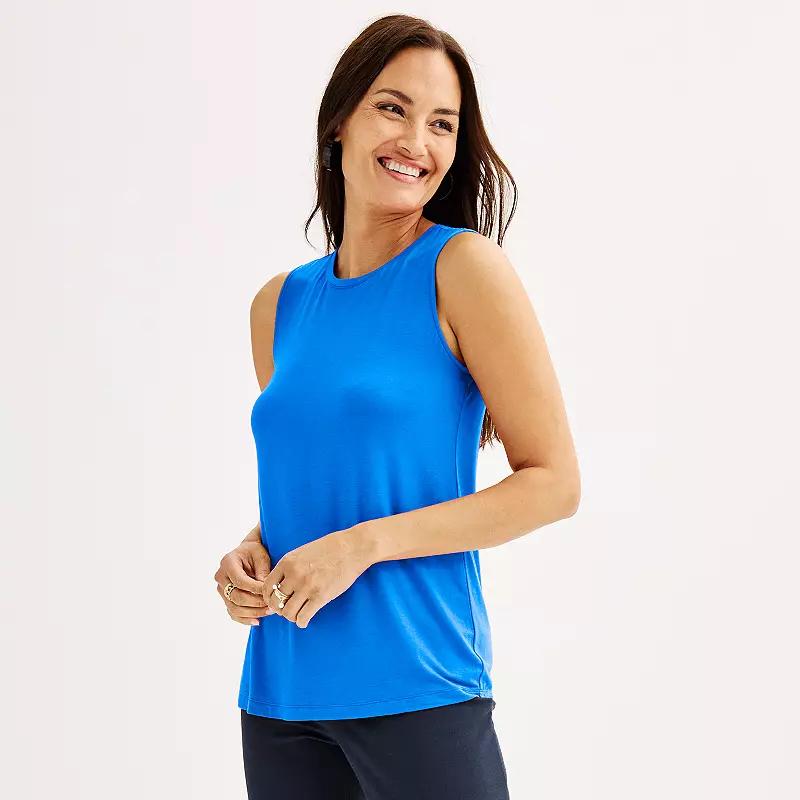 Nine West Essential Easy High-Neck Tank Top, Women's,  Product Image