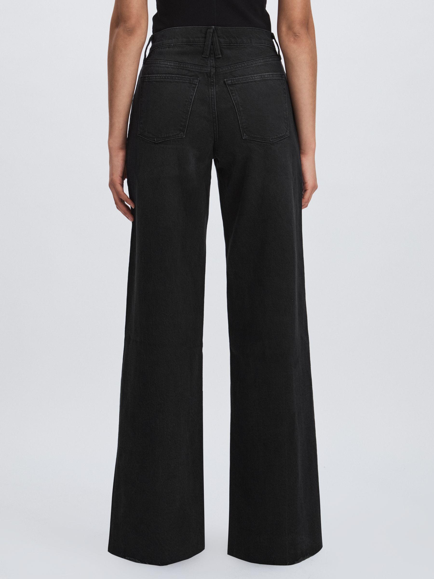 Good American Petite Relaxed Jeans in Black Product Image