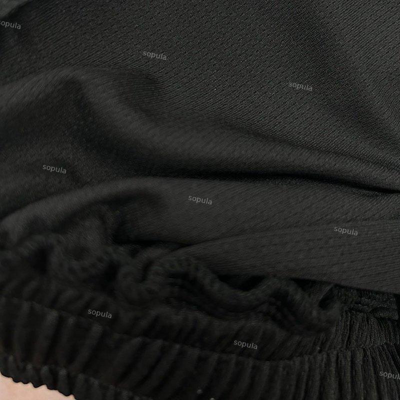 Sopula Animal Text Print Casual Street Mesh Shorts Product Image