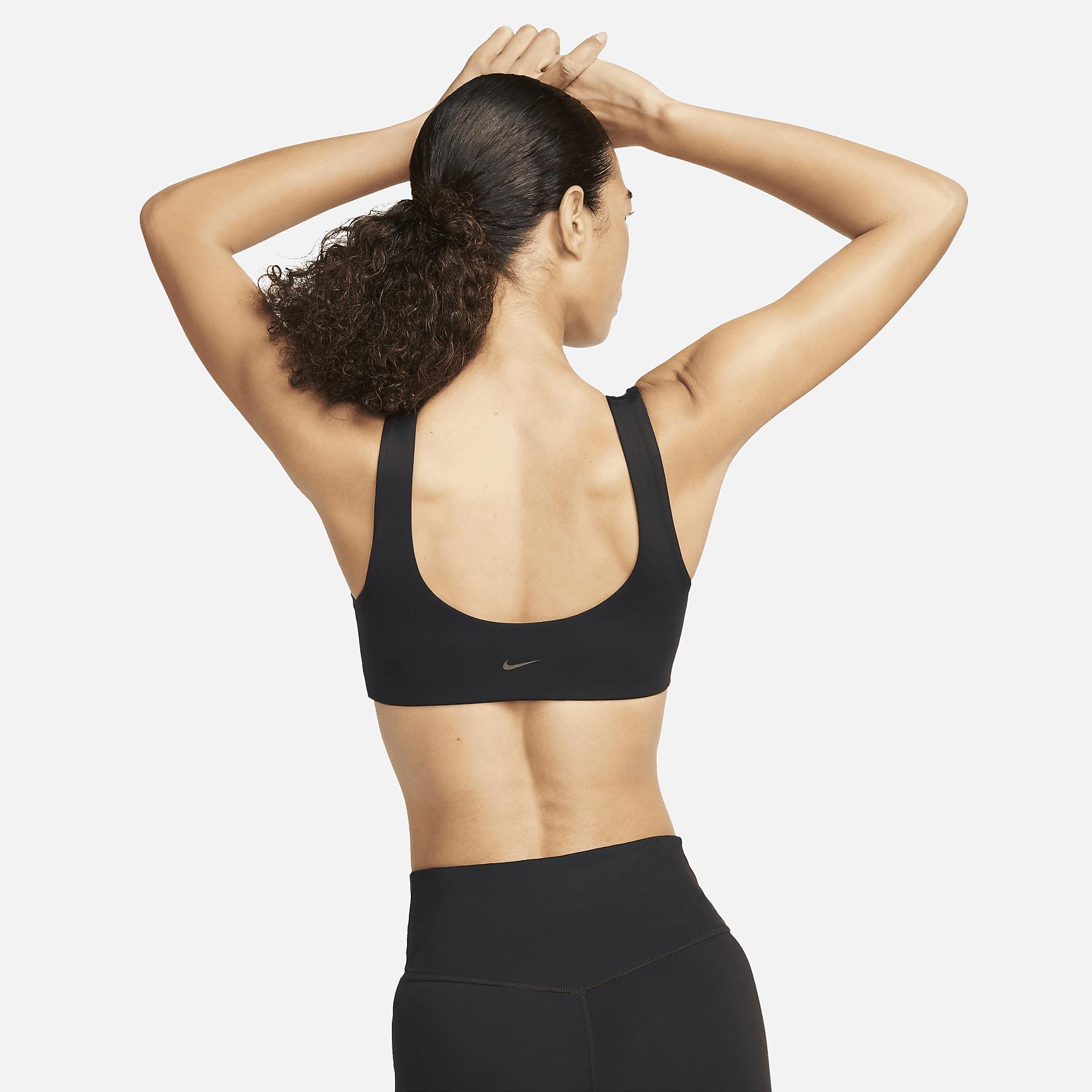 Nike Womens Alate All U Light-Support Lightly Lined U-Neck Sports Bra | DV9855-010 Product Image