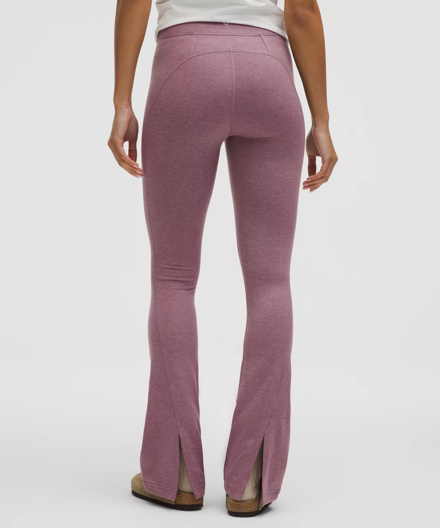 Softy Suedey Split-Hem High-Rise Mini-Flare Pant *Regular Product Image