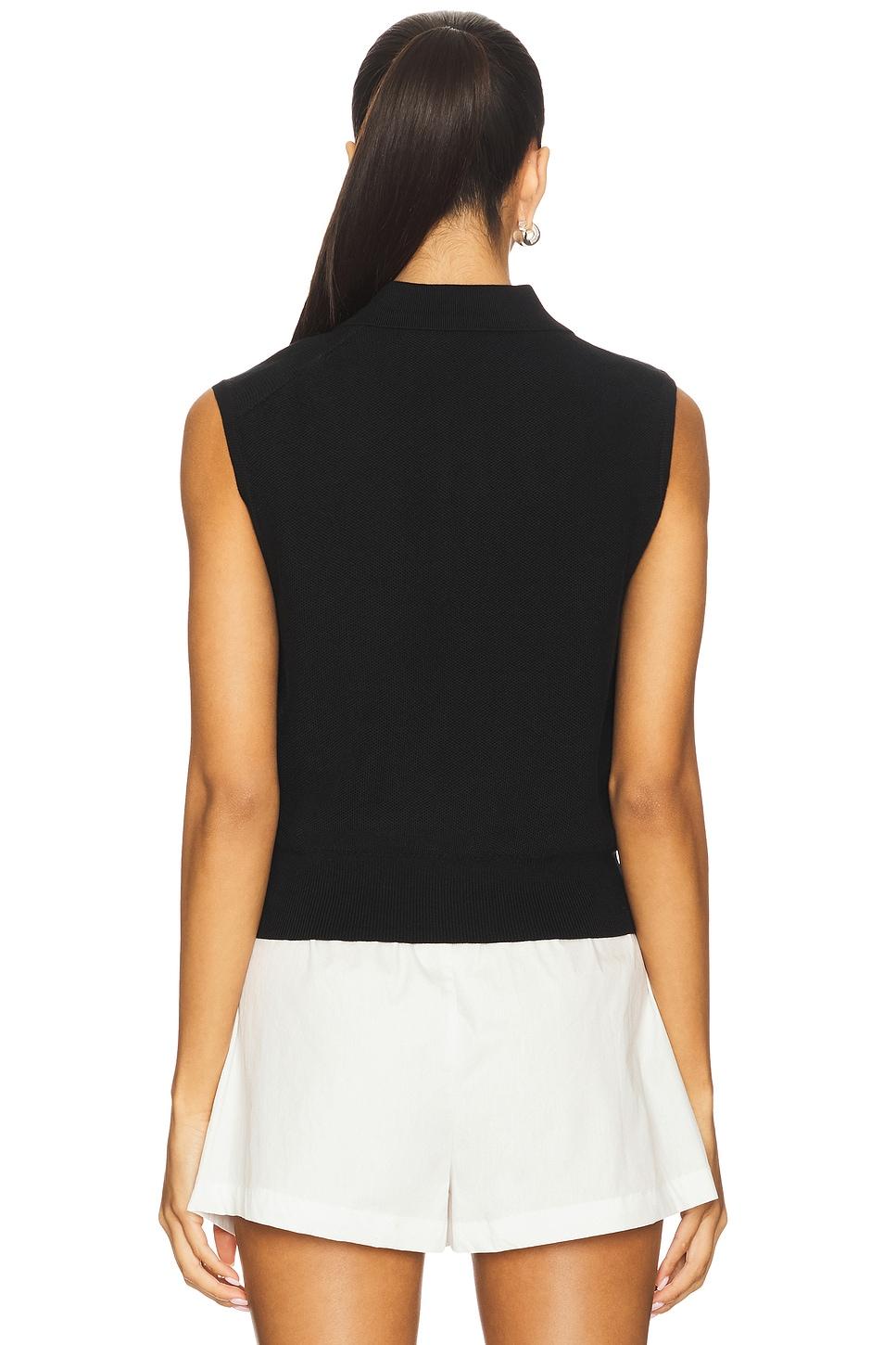Cotton Cropped Sleeveless Polo Sweater Polo Ralph Lauren Product Image
