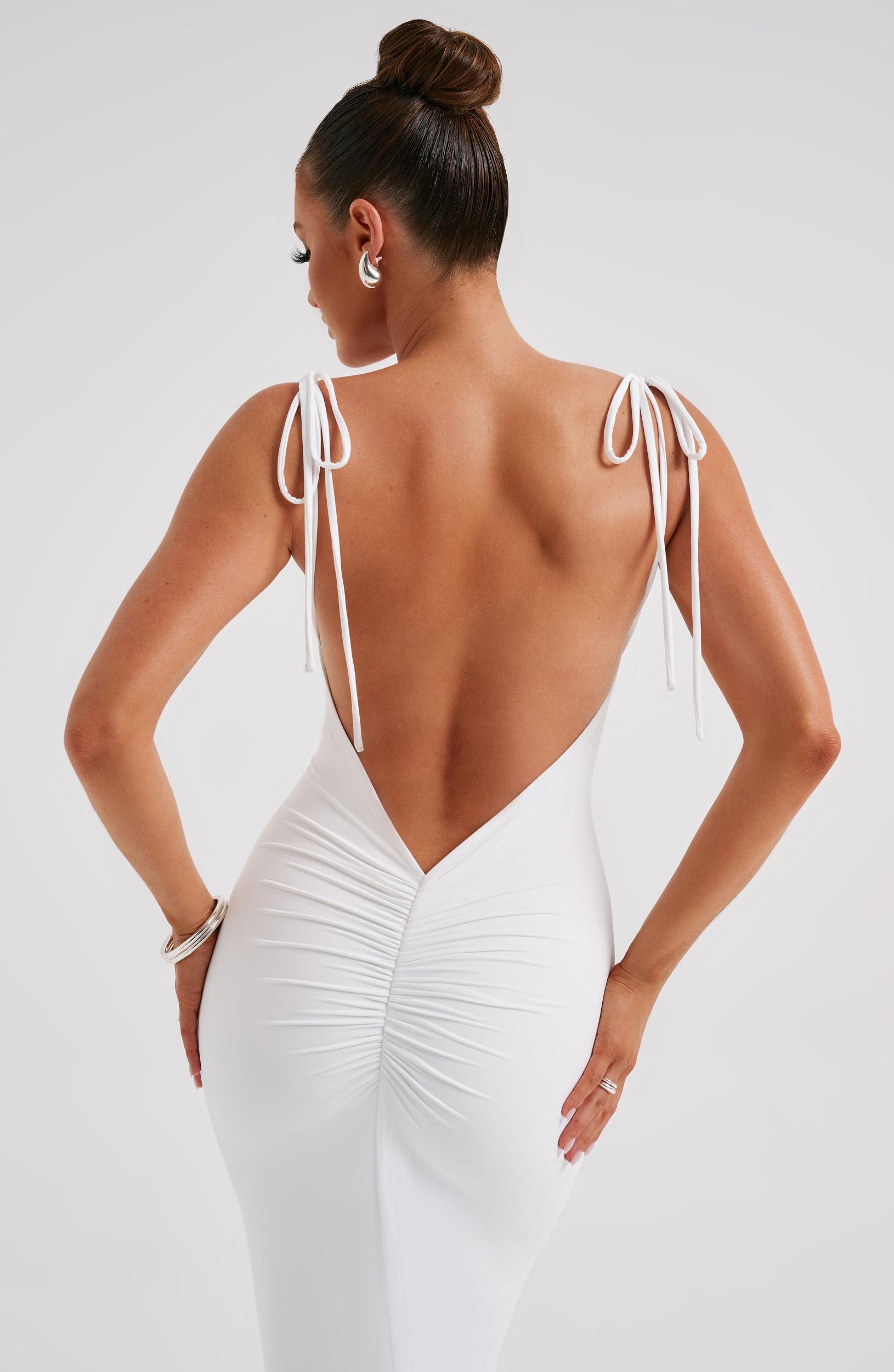 Sanya Maxi Dress - White Product Image