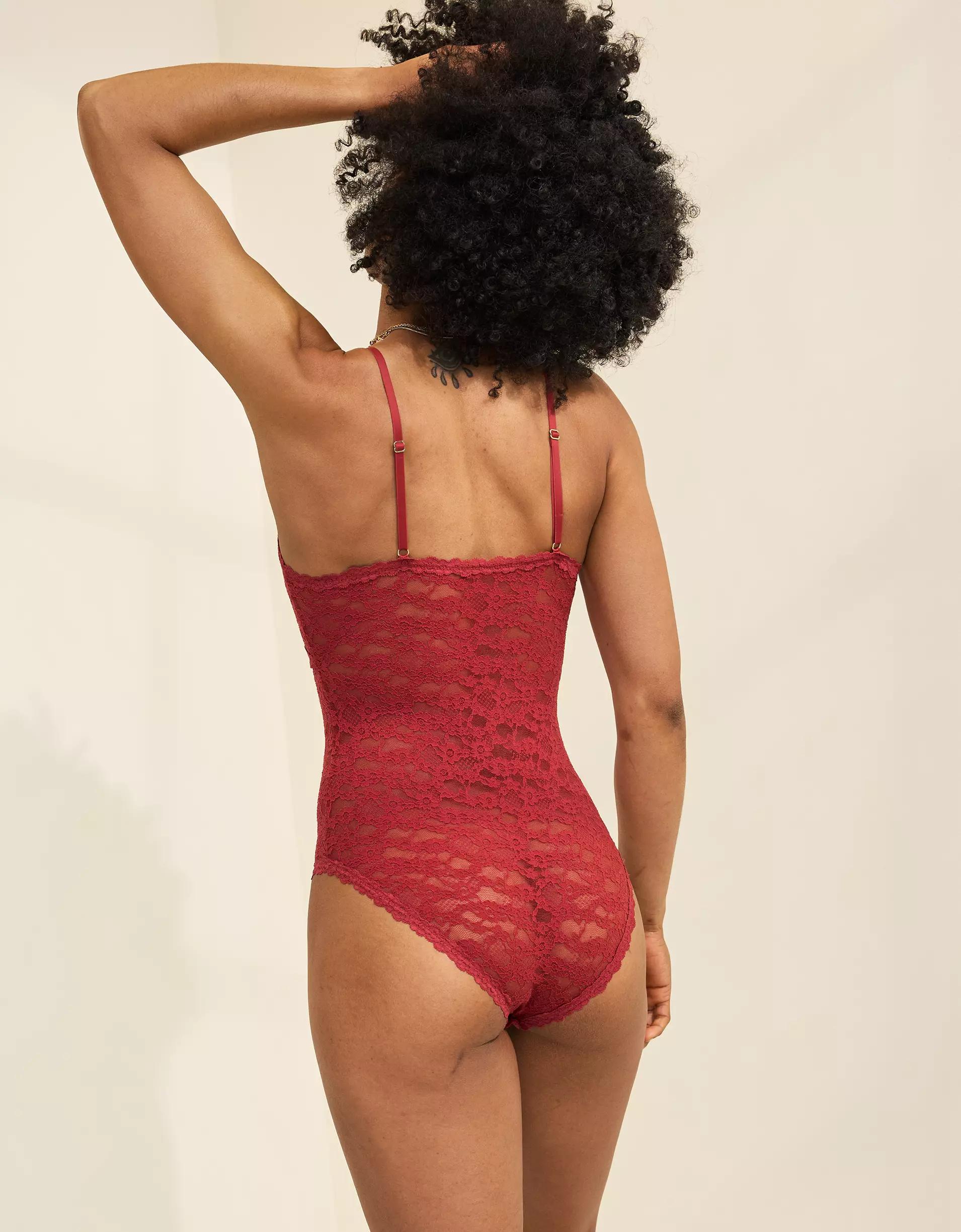 Show Off Vintage Lace Cut Out Bodysuit Product Image