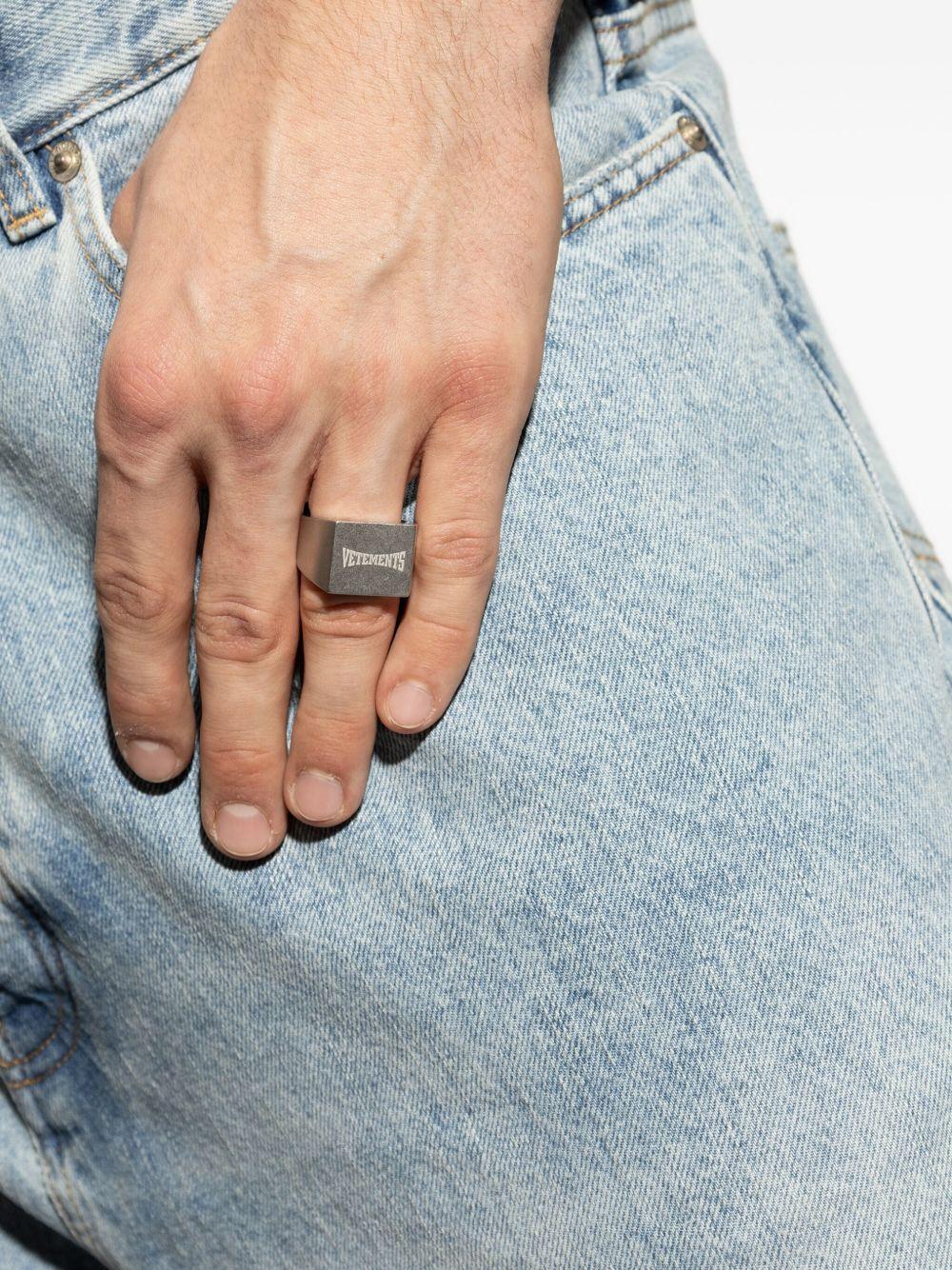 rectangular signet ring Product Image