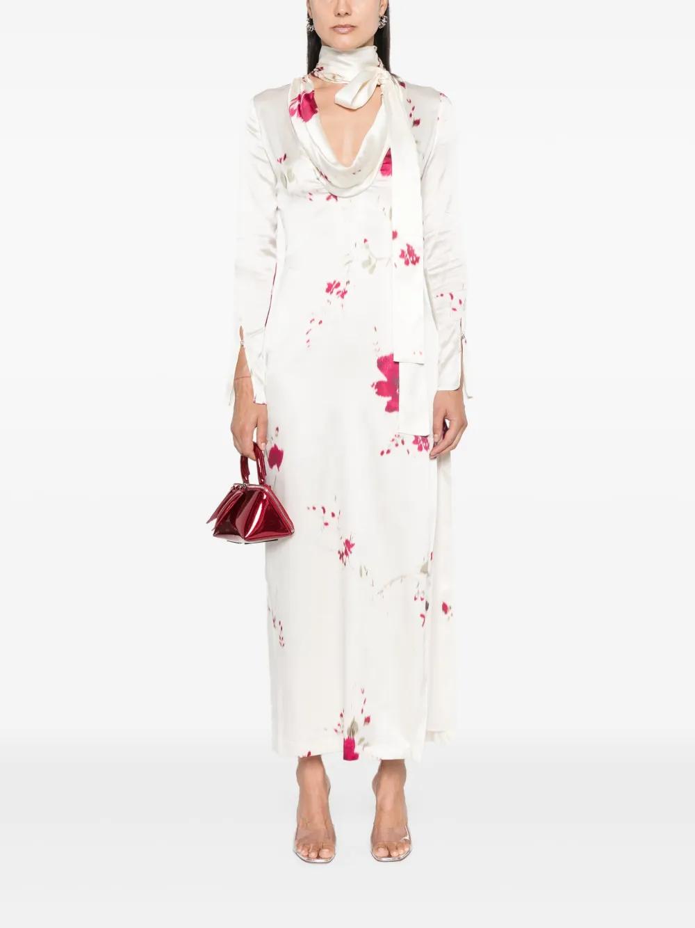 roses-print maxi dress Product Image
