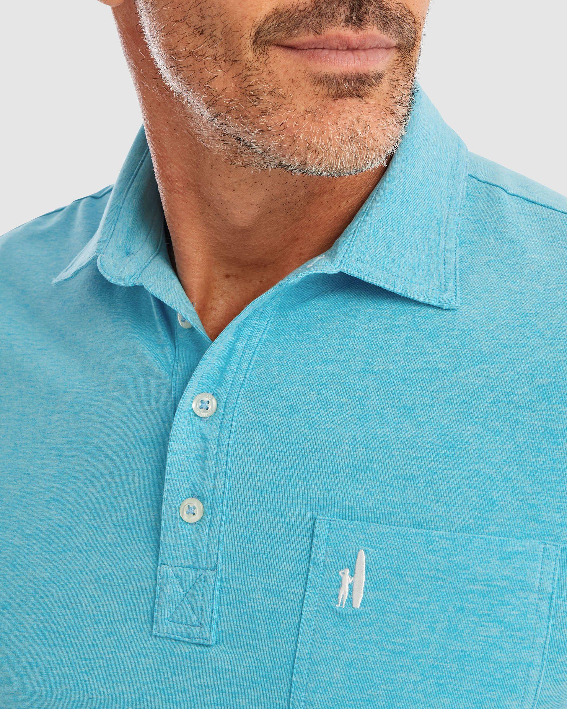 GS- TEST -  Heathered Original Polo Product Image