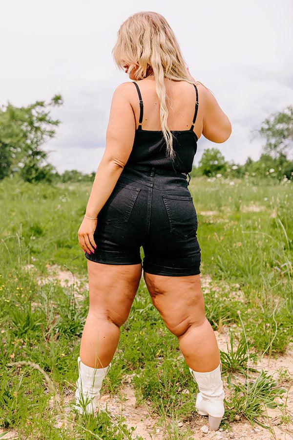 Risen The Lilliana High Waist Shorts Curves Product Image