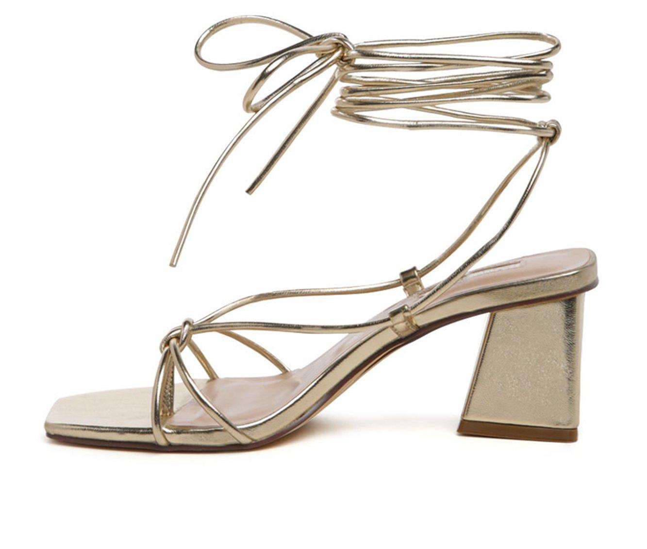 Women's London Rag Spruce Dessert Block Heel Dress Sandals Product Image