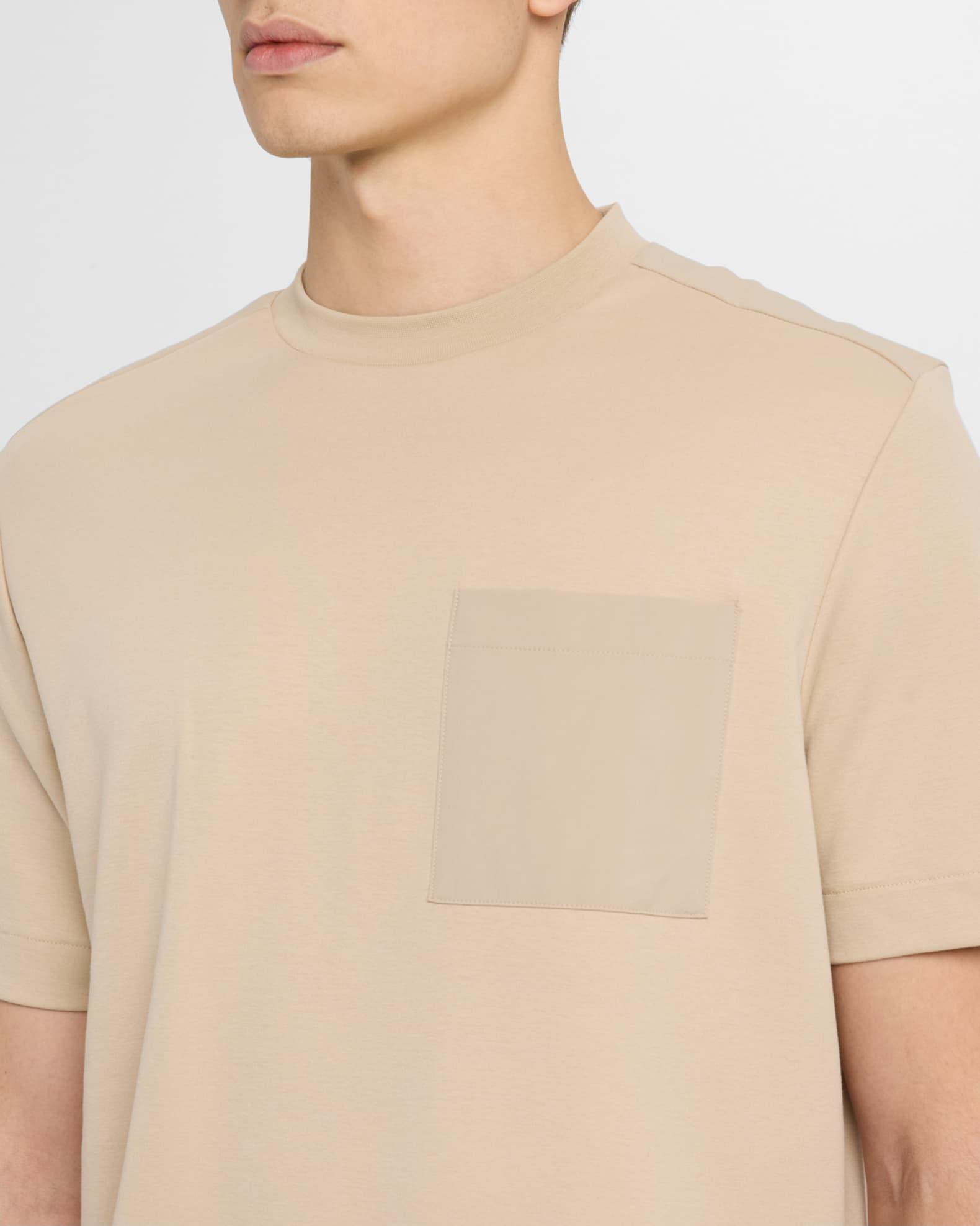 Mens T-Shirt with Tonal Trims Product Image