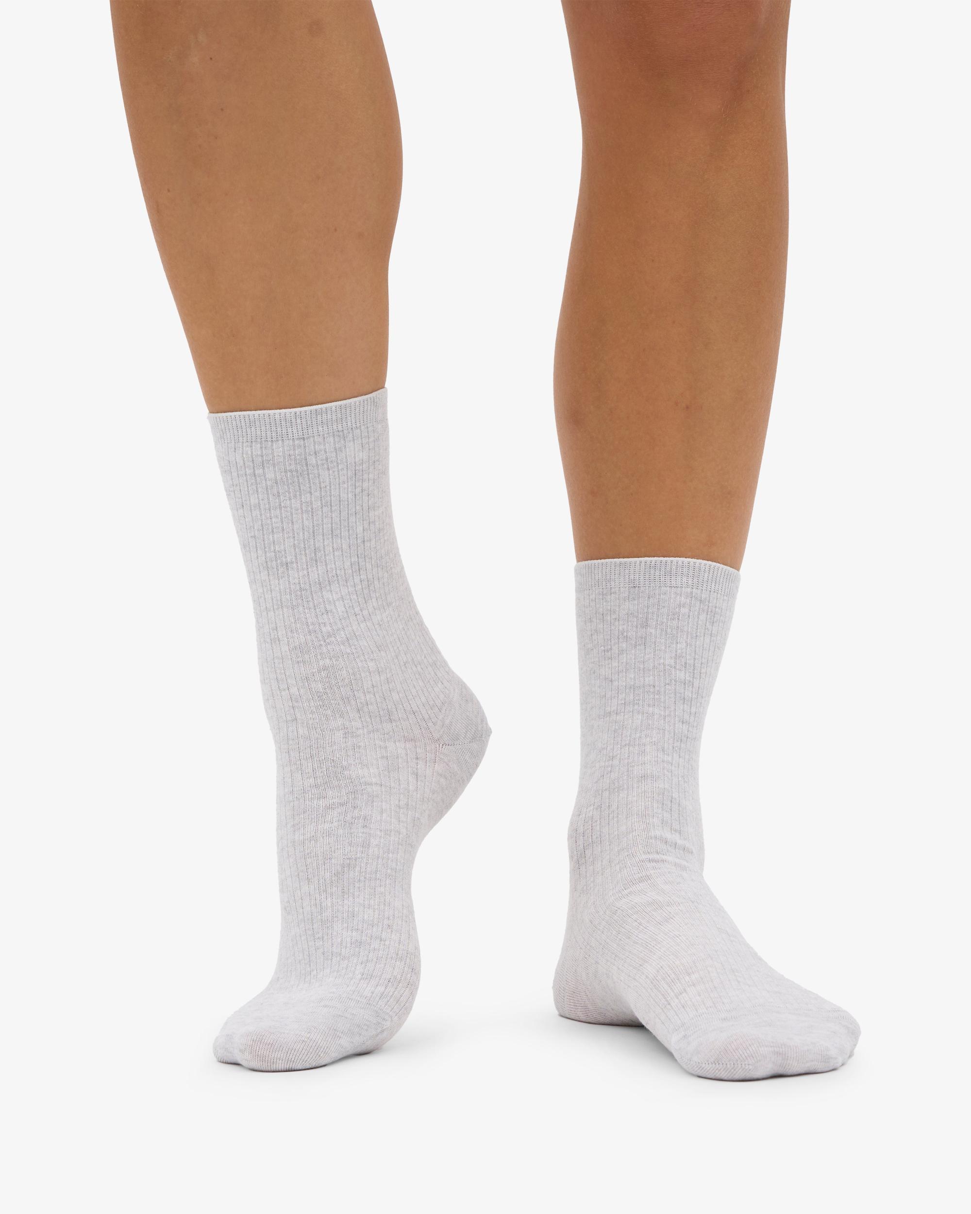 Merino Wool Blend Sock - Navy Blue Product Image