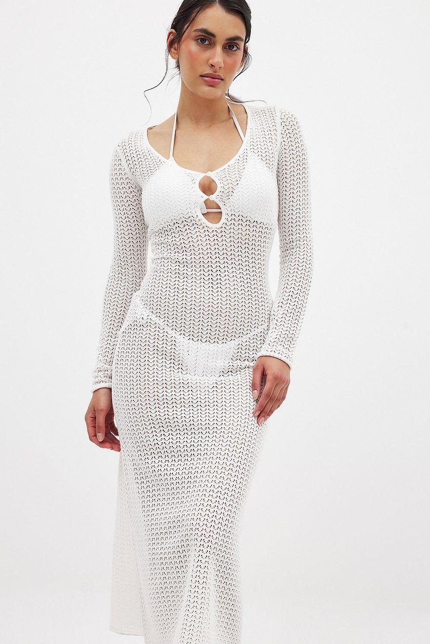 Crochet Knitted Dress Product Image