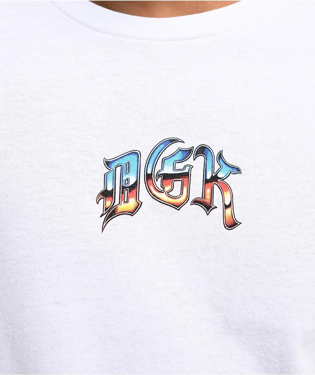 DGK Lost In Paradise White T-Shirt Product Image