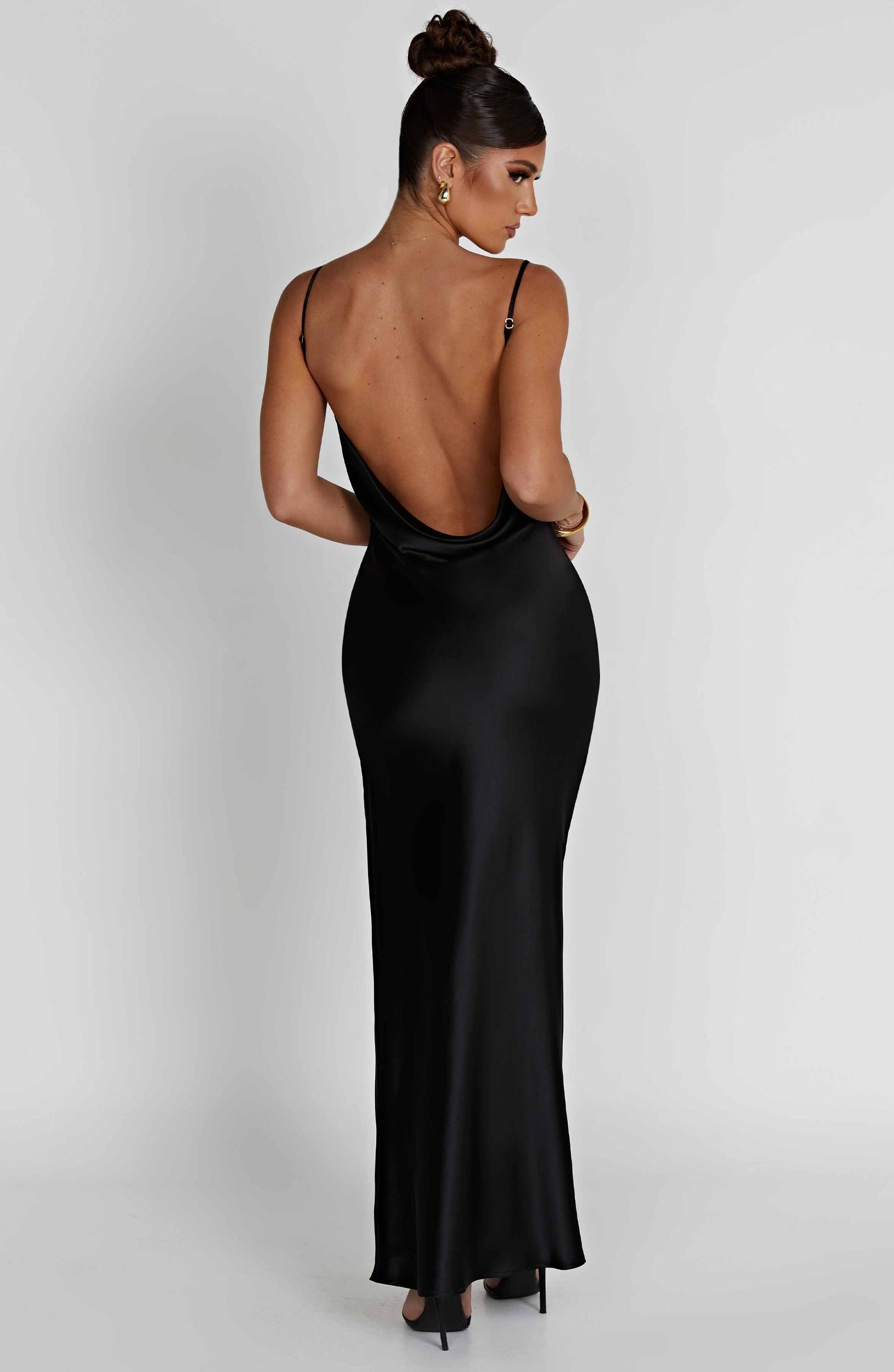 Celestina Maxi Dress - Black Product Image