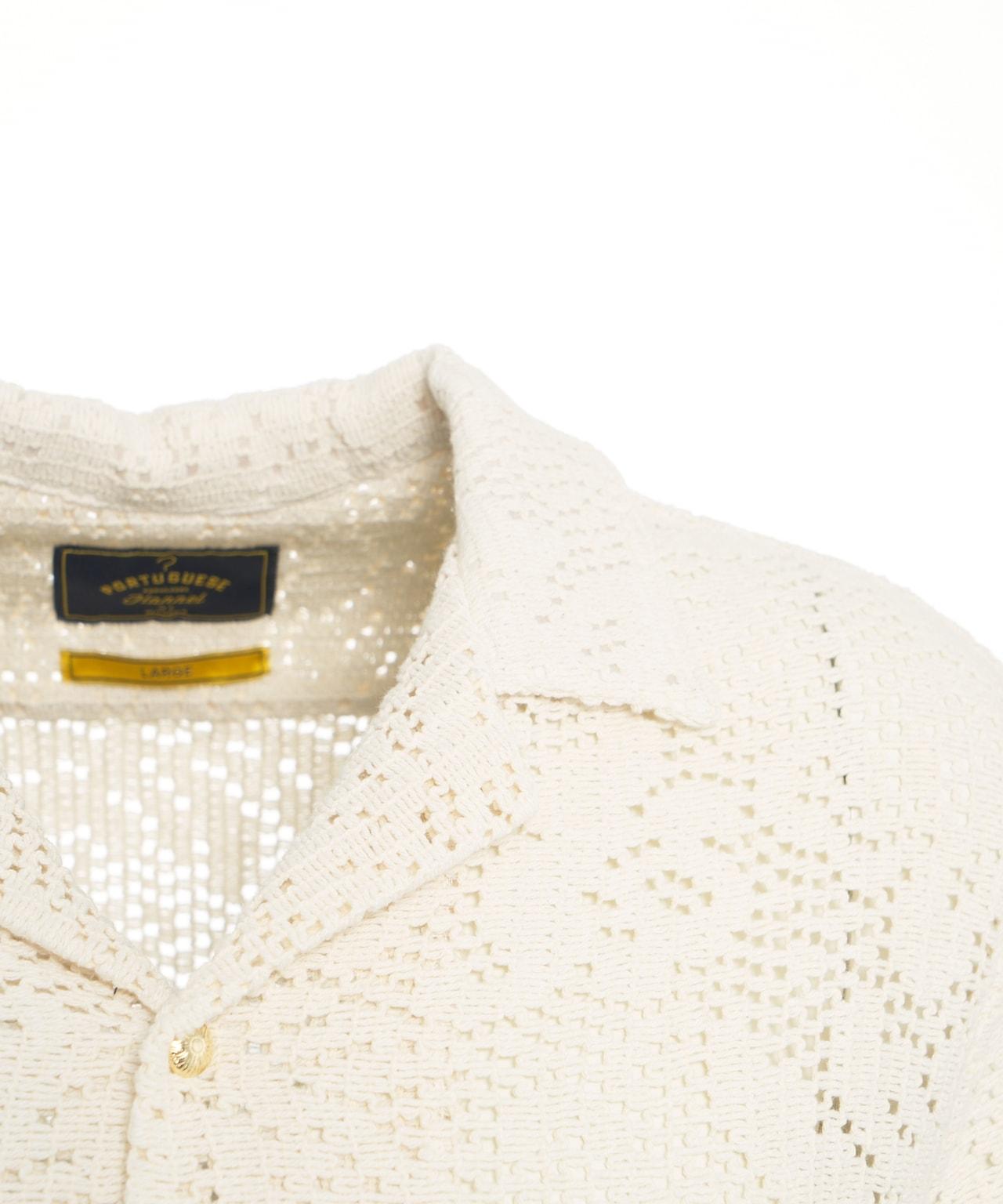 Crochet cuban shirt Product Image