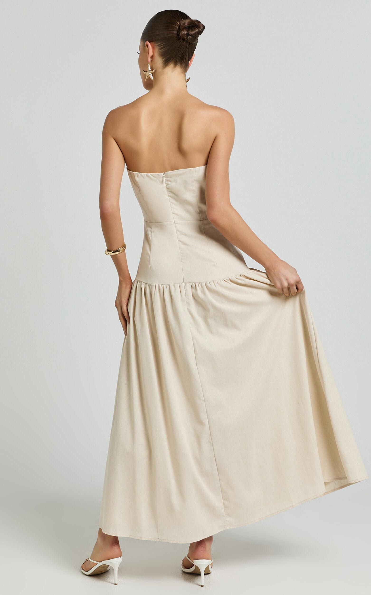 Seven Wonders - Danica Midi Dress in Latte Product Image