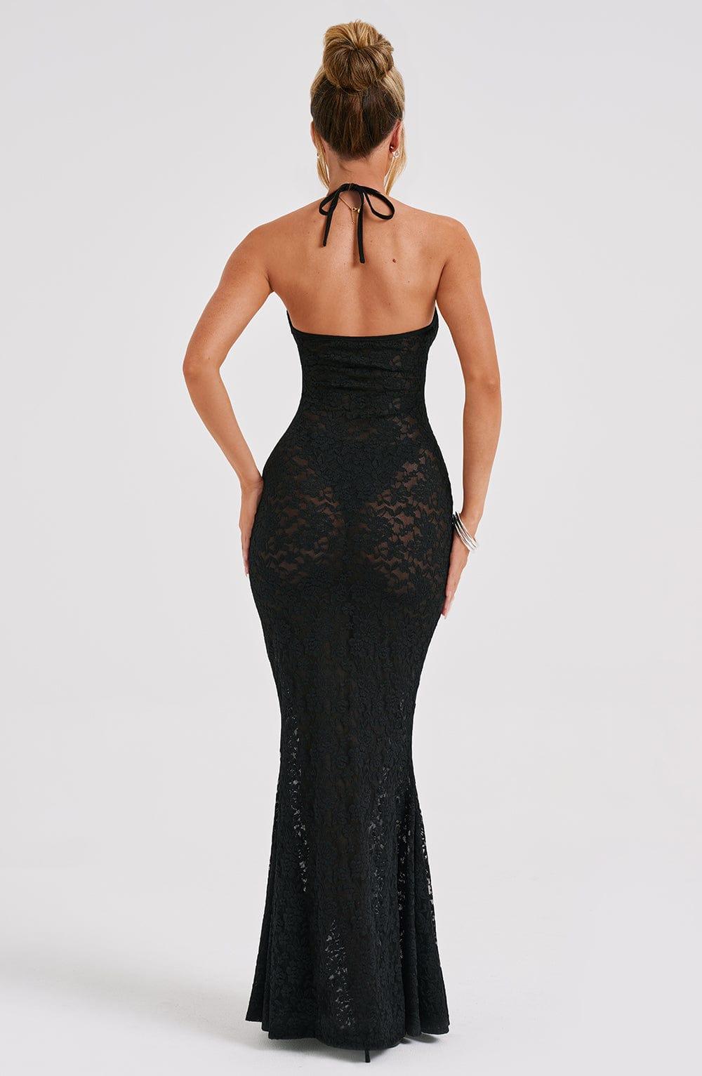 Leilina Maxi Dress - Black Product Image