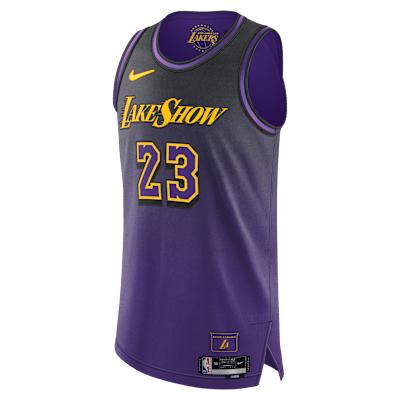 LeBron James Los Angeles Lakers 2024/25 City Edition Nike Men's Dri-FIT ADV NBA Authentic Jersey Product Image
