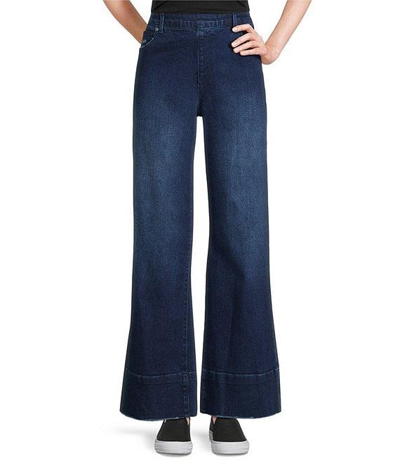 Westbound Pull On High Rise Wide Leg Pants Product Image