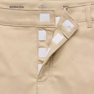 St. John's Bay Womens Mid Rise Easy-on + Easy-off Bermuda Short-Plus Product Image