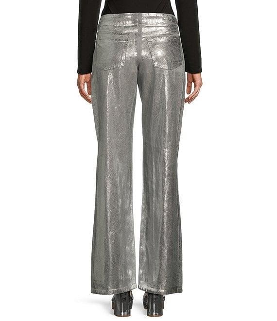 GB Foiled Denim Pants Product Image