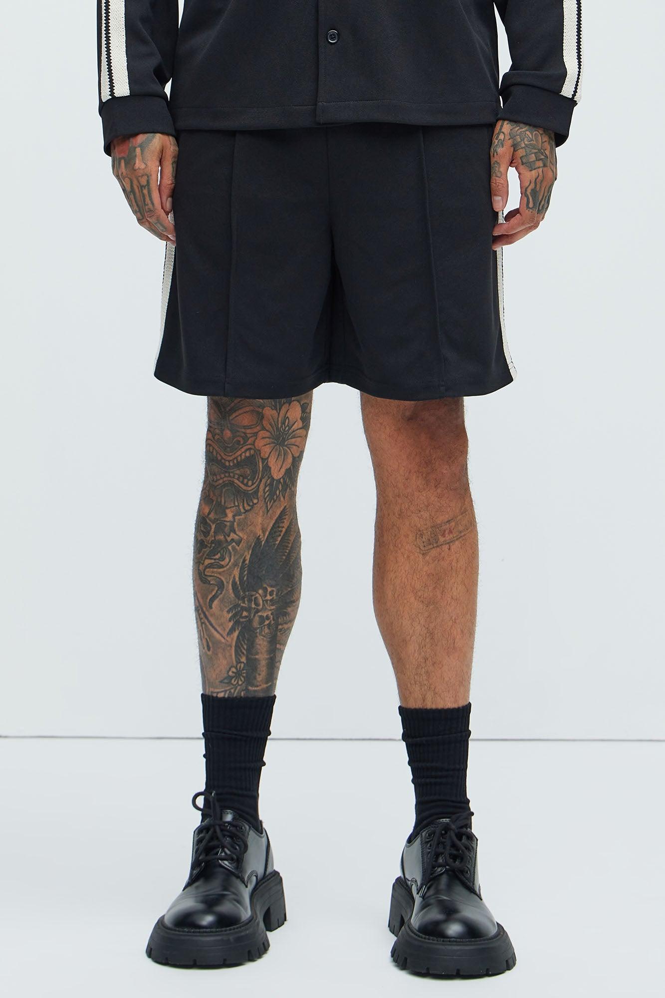 Dennis Relaxed Shorts - Black Product Image