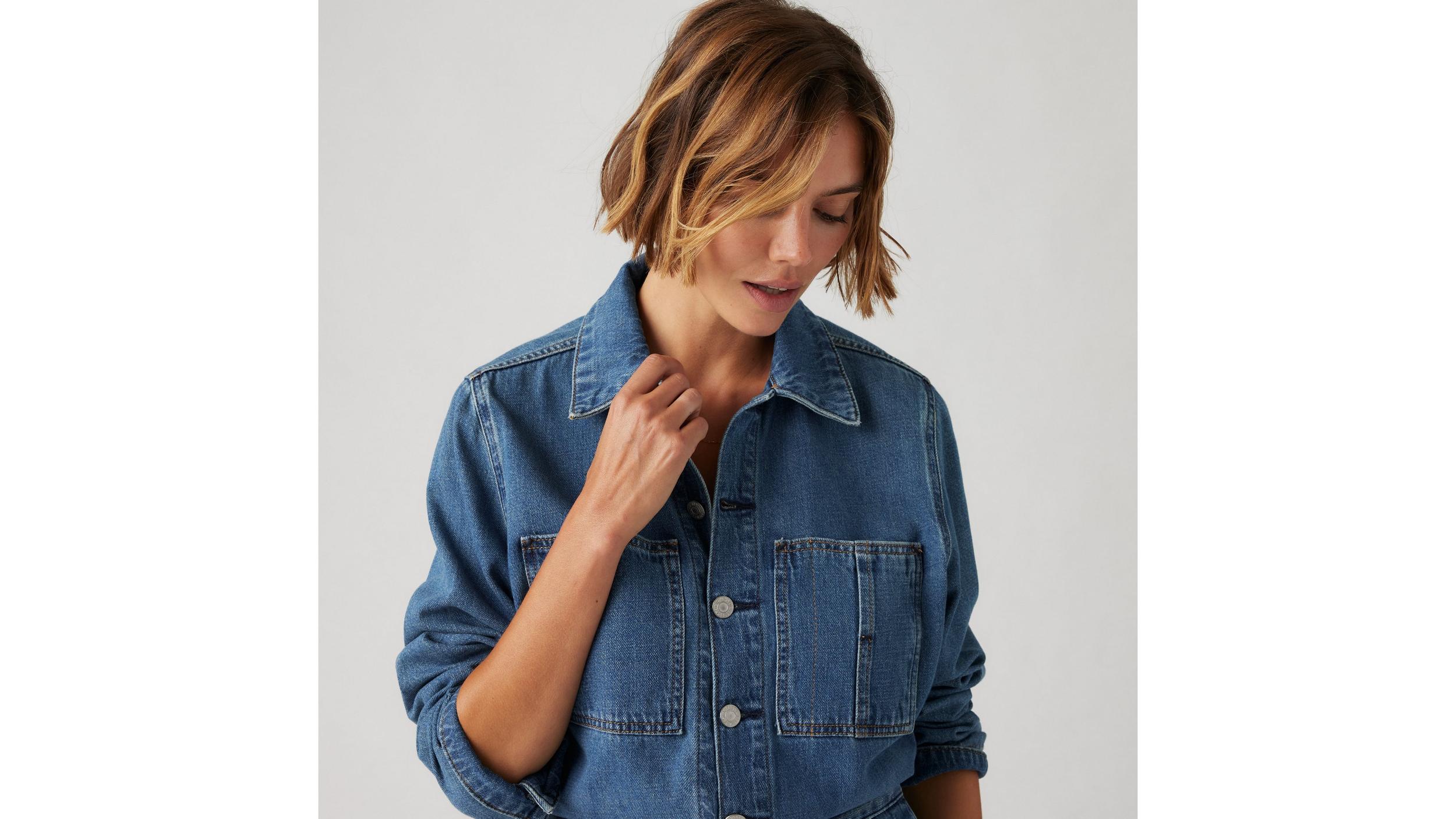 Linen+ Denim Iconic Jumpsuit Product Image