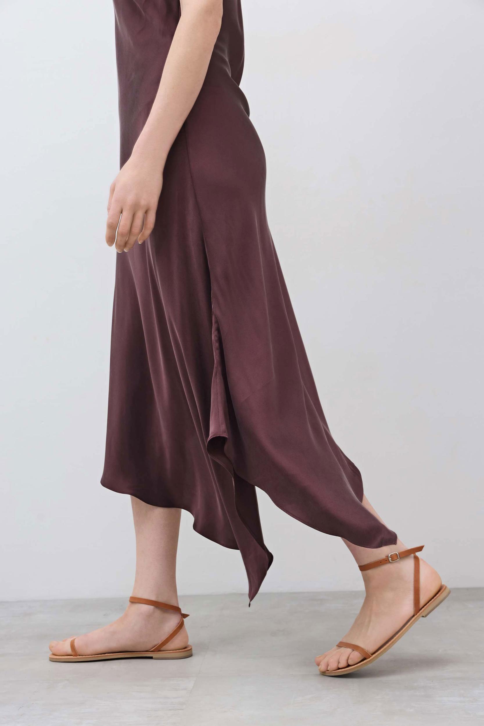 Cut on Bias Silk Dress Product Image