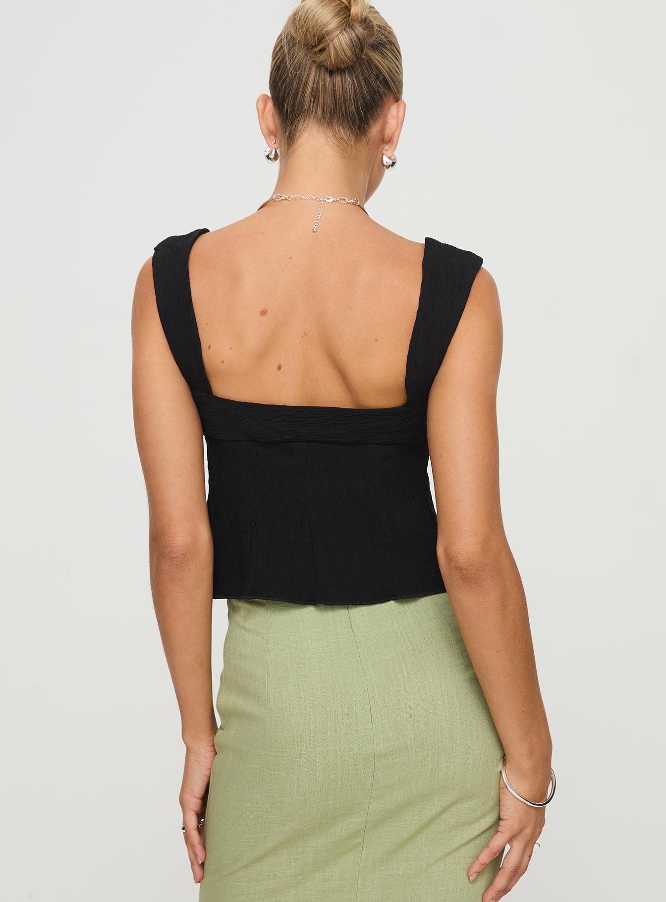 Moshe Top Black Product Image