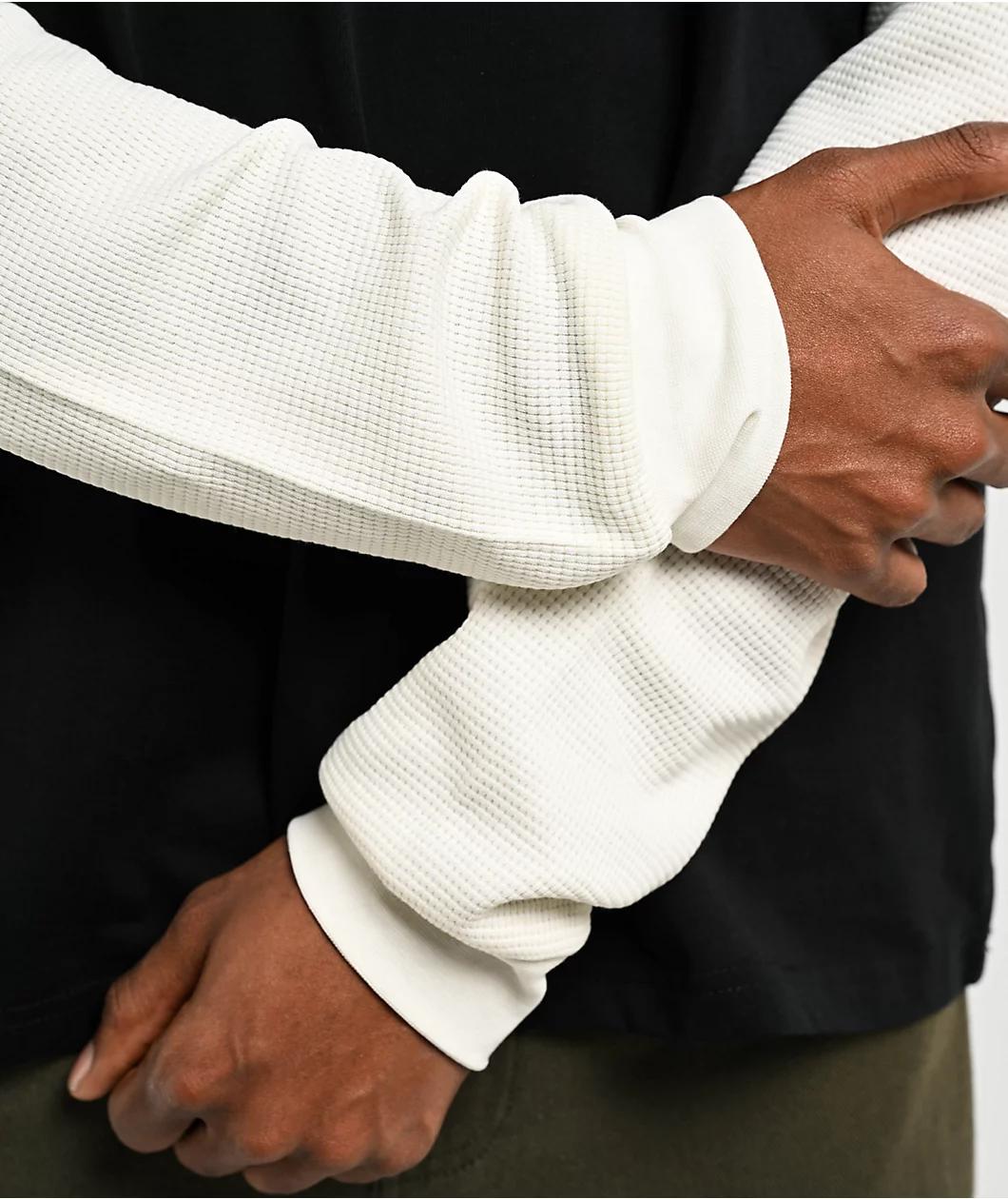 DGK Sacred Black & Natural 2fer Long Sleeve T-Shirt Product Image