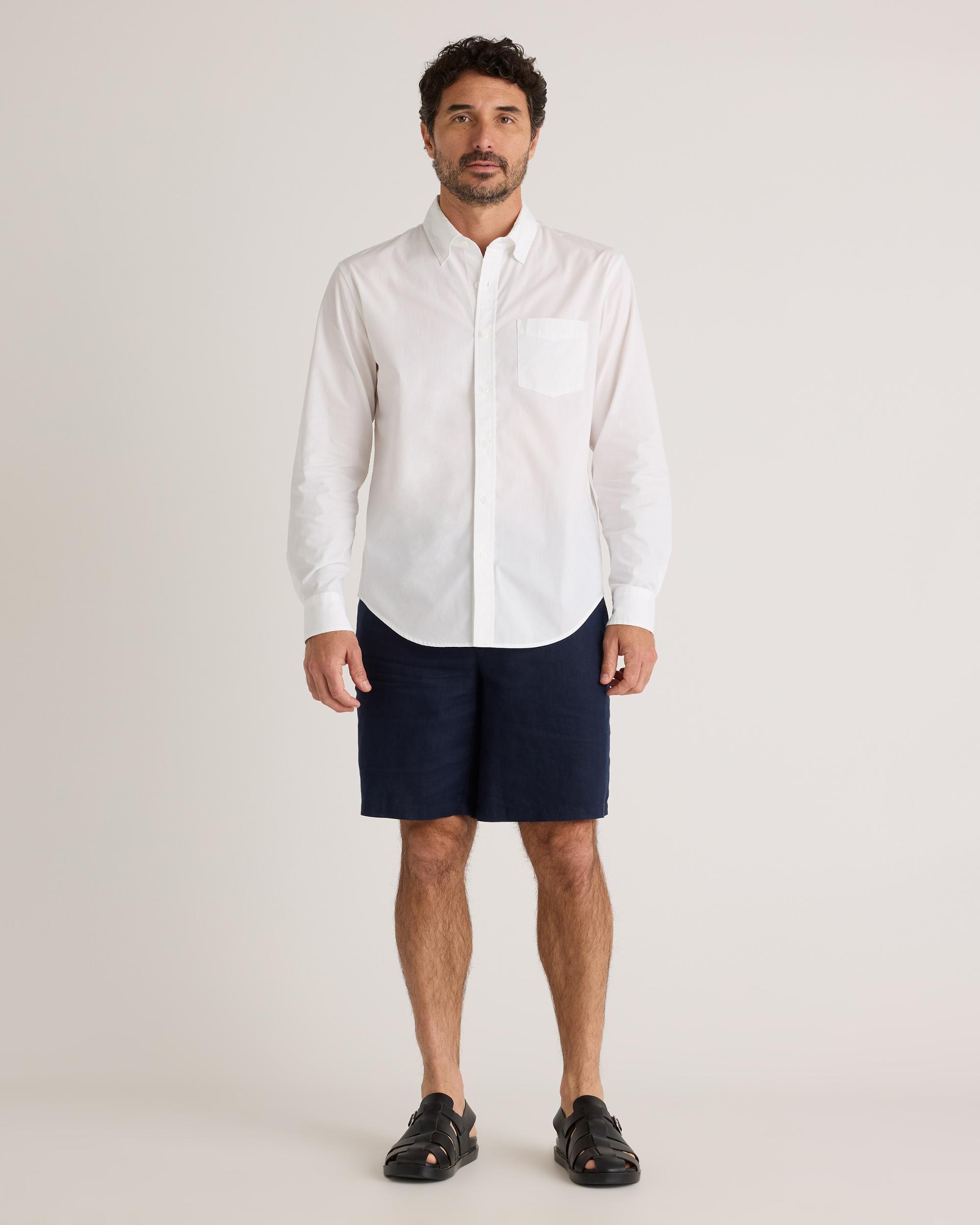Quince | Men's Stretch Poplin Shirt Size XL, Organic Cotton Product Image