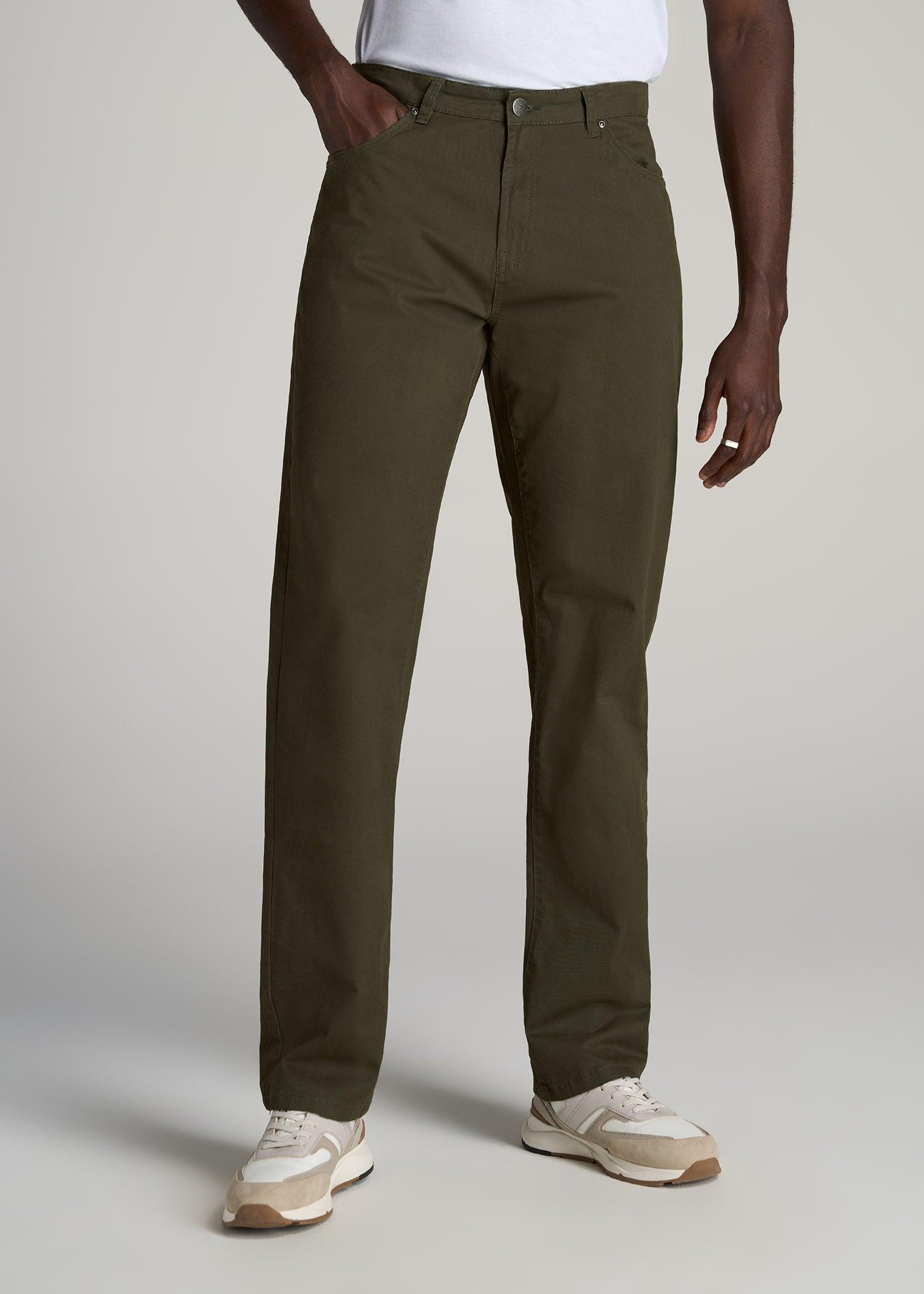 J1 STRAIGHT Leg Five-Pocket Pants for Tall Men in Marine Navy Male Product Image