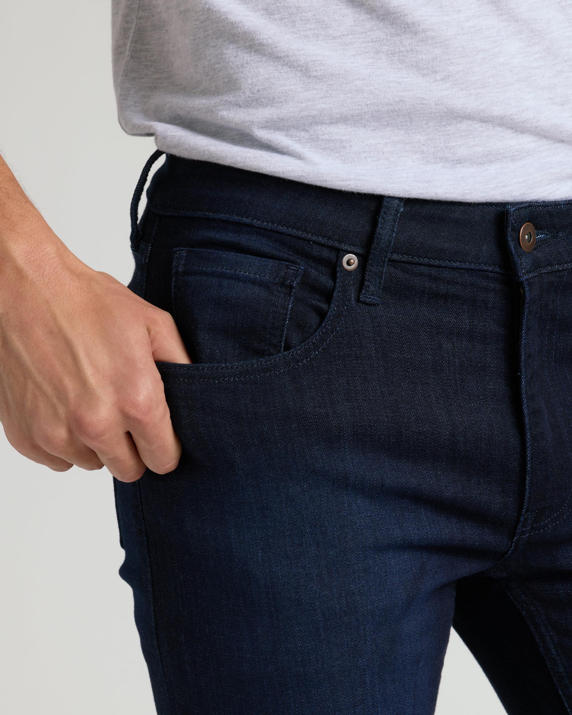 Indigo Wash Slim Comfort Stretch Jeans Product Image