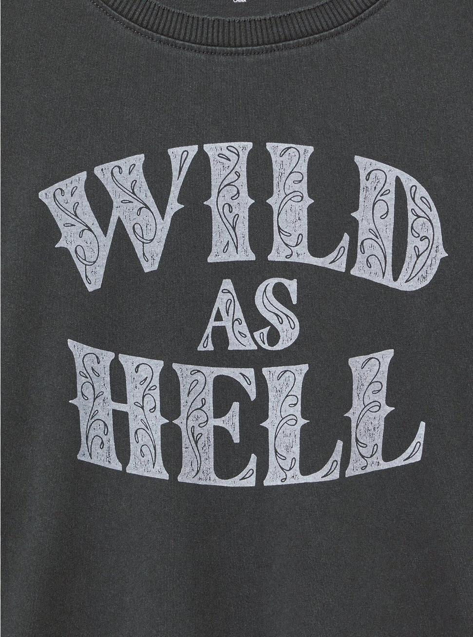 WILD AS HELL RELAX FIT HERITAGE JERSEY CREW TEE Product Image