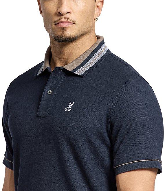 Psycho Bunny Henson Pique Short Sleeve Polo Shirt Product Image