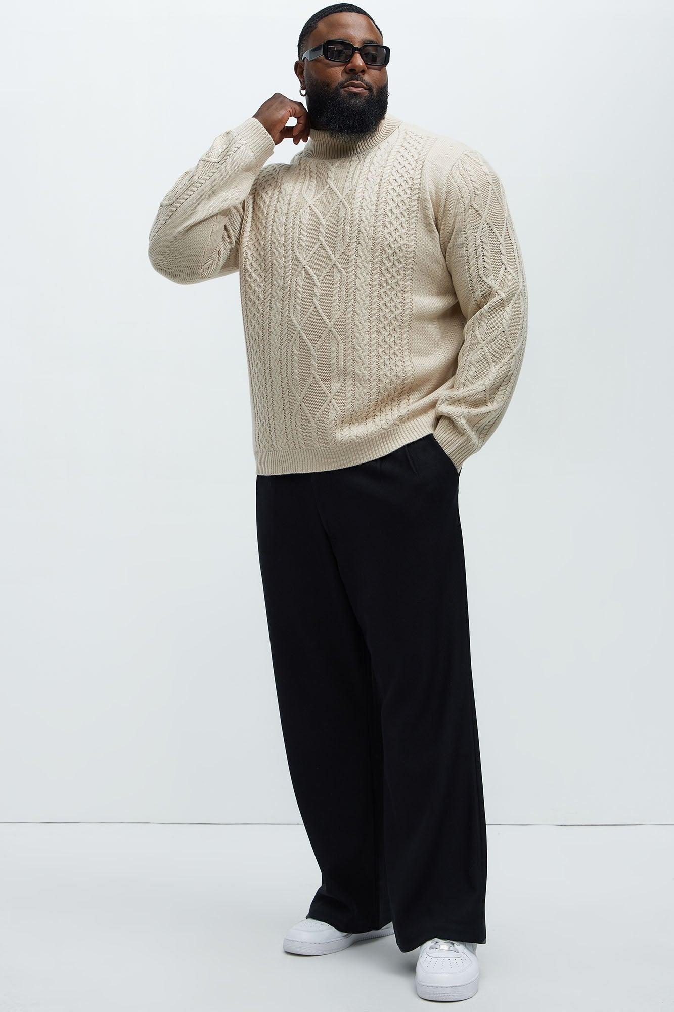 Not Your Regular Turtle Neck sweater - Tan Product Image