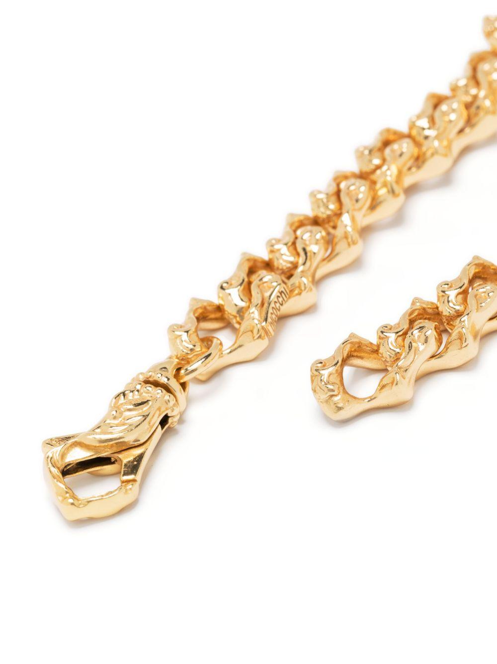 cable-link chain polished-finish bracelet  Product Image